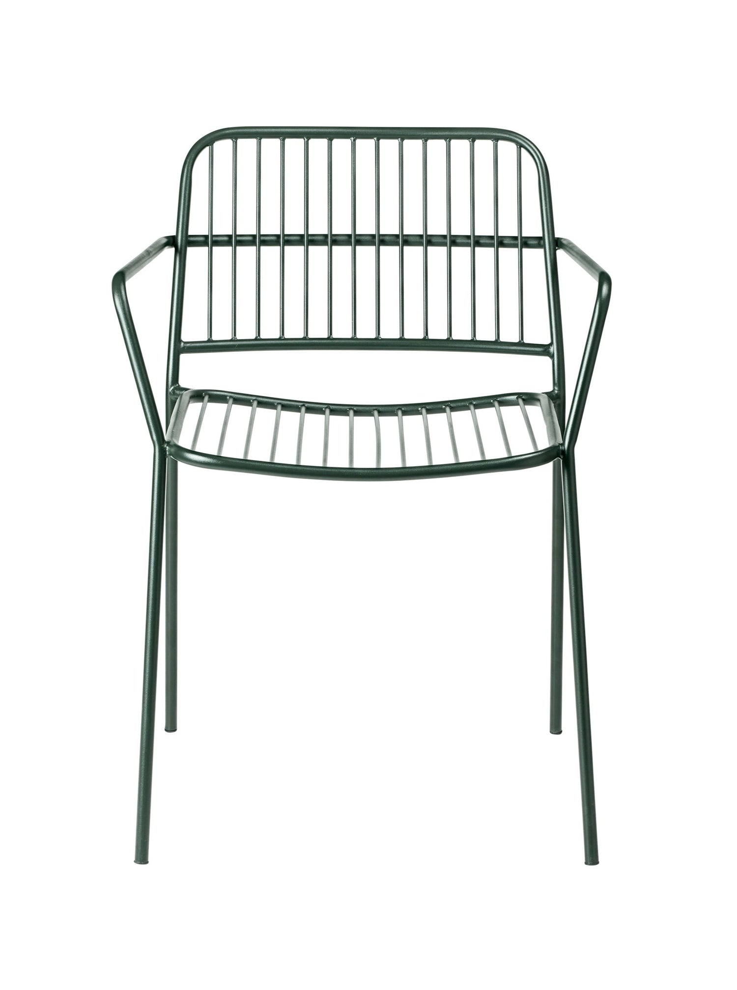 Eden Outdoor Garden Arm Chair - Green/Cream