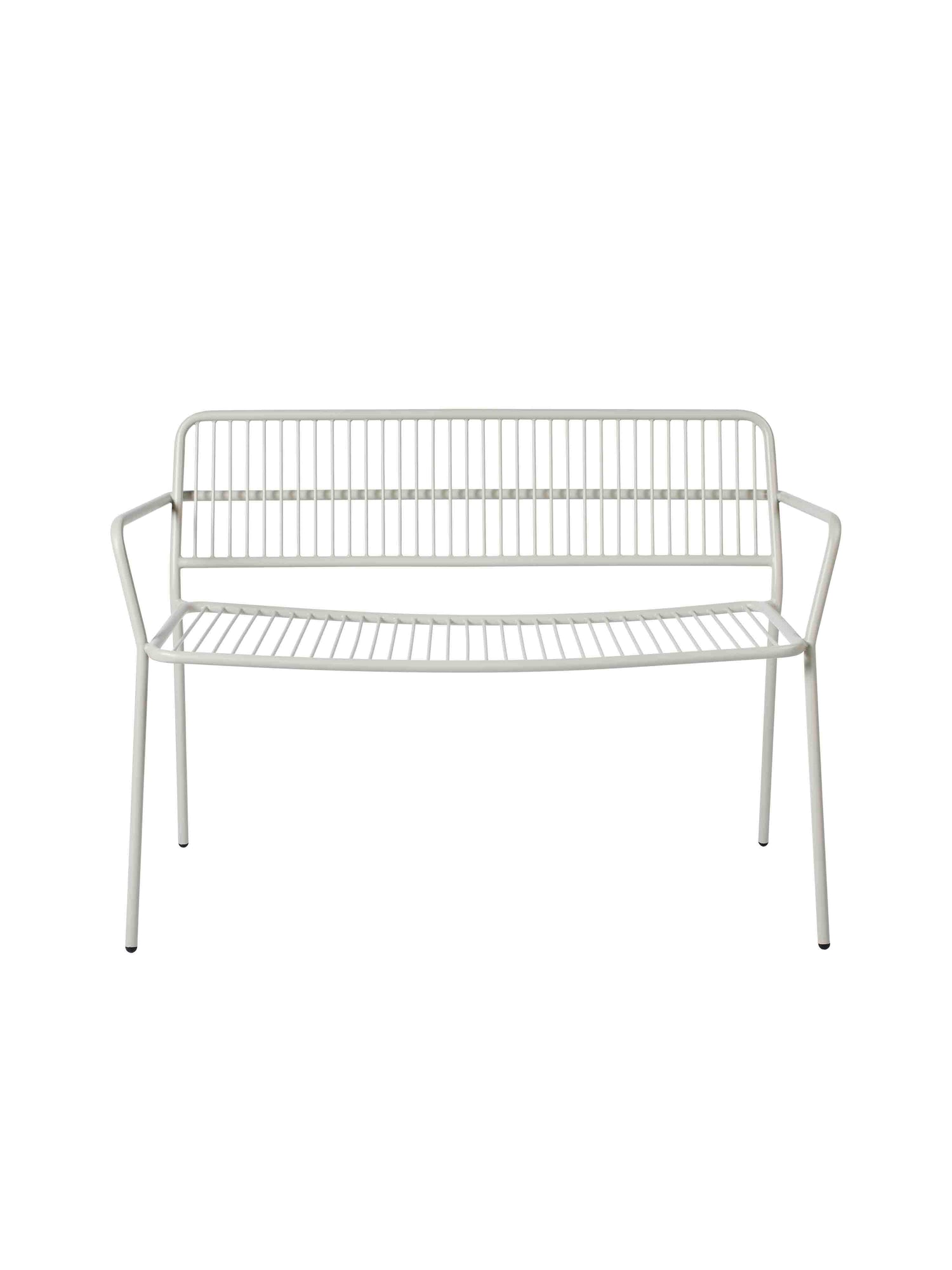 Eden Outdoor Garden Bench - Green/Cream