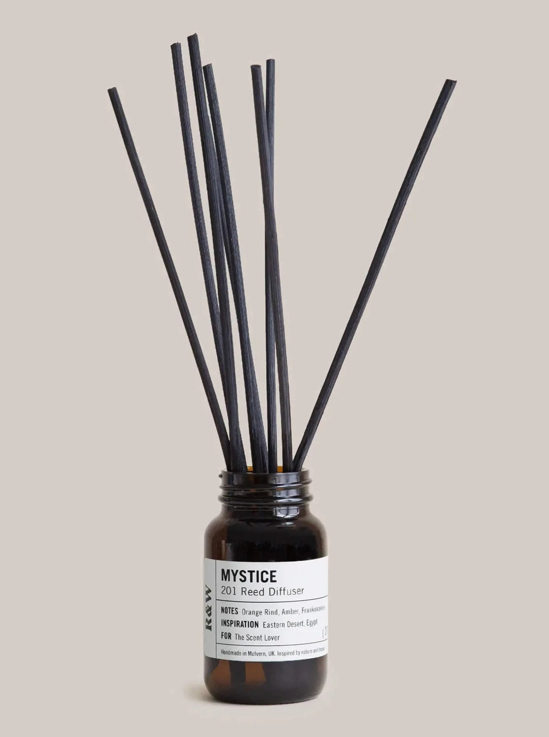 Reed Diffuser Mystice / Orange Rind, Amber, Frankincense /