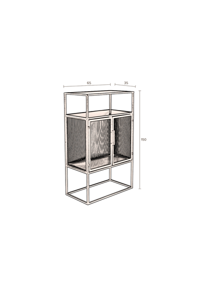 Boli Cabinet Medium in Black