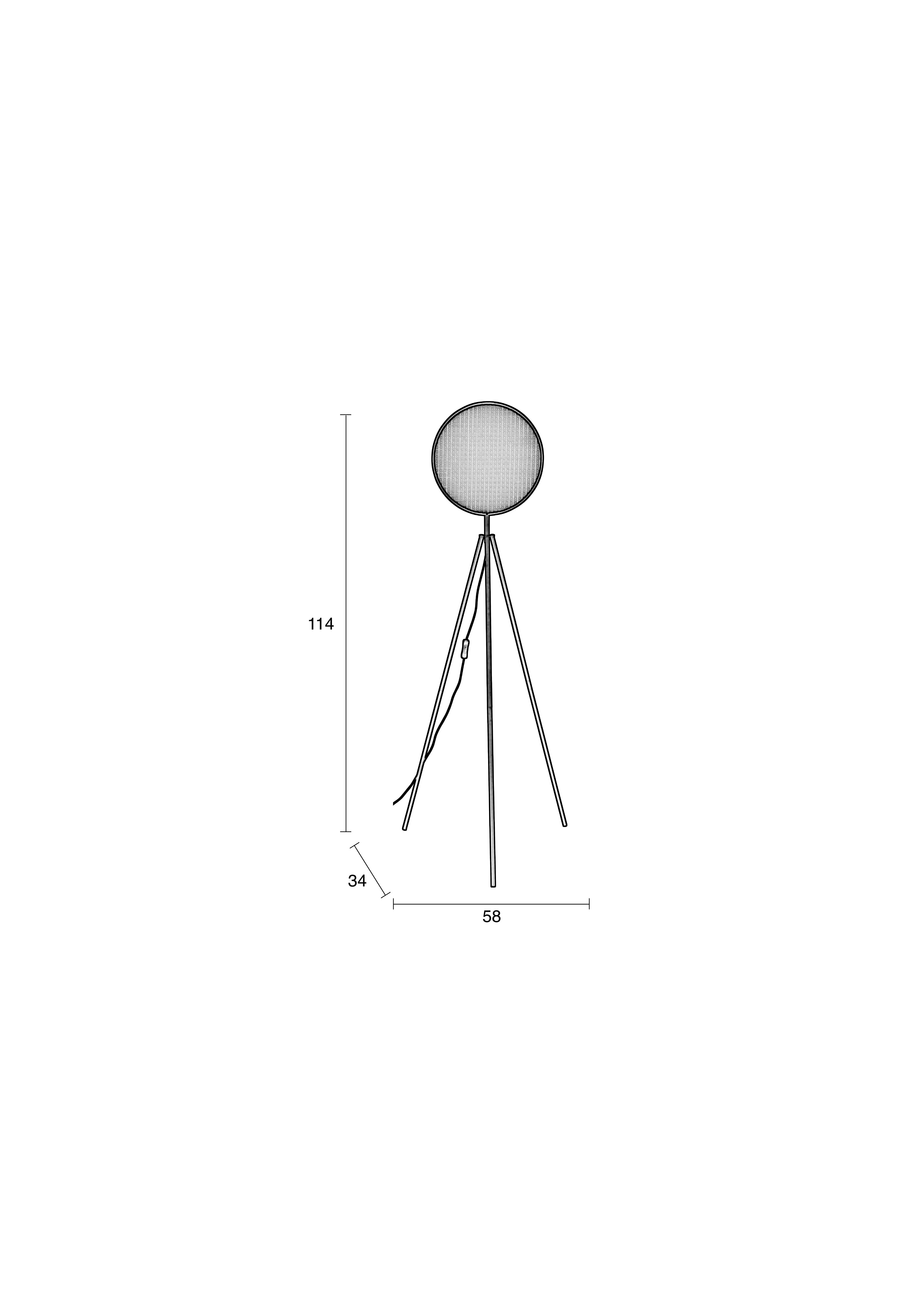 Sien Tripod Floor Lamp