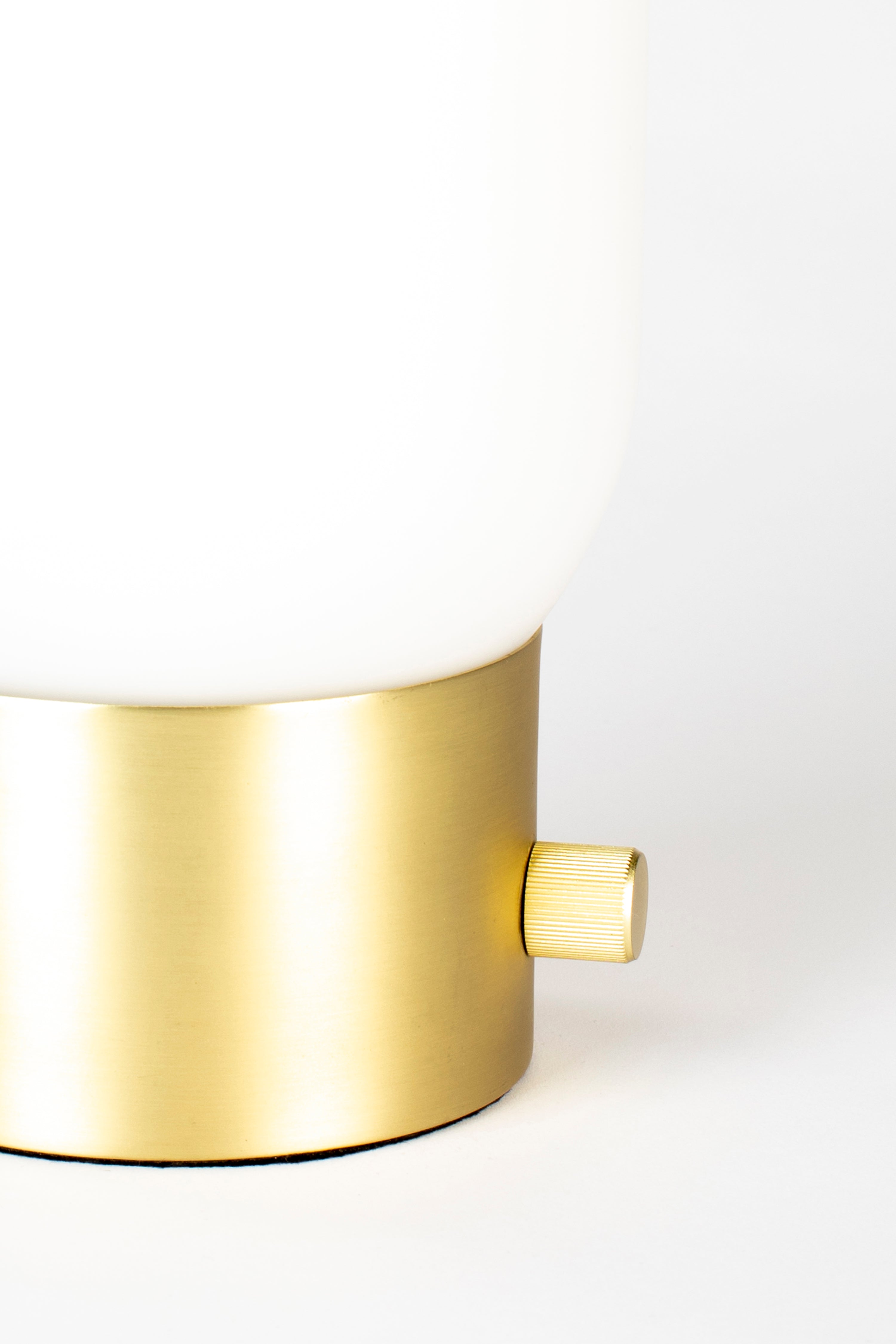 Urban Charger Table Lamp in Gold