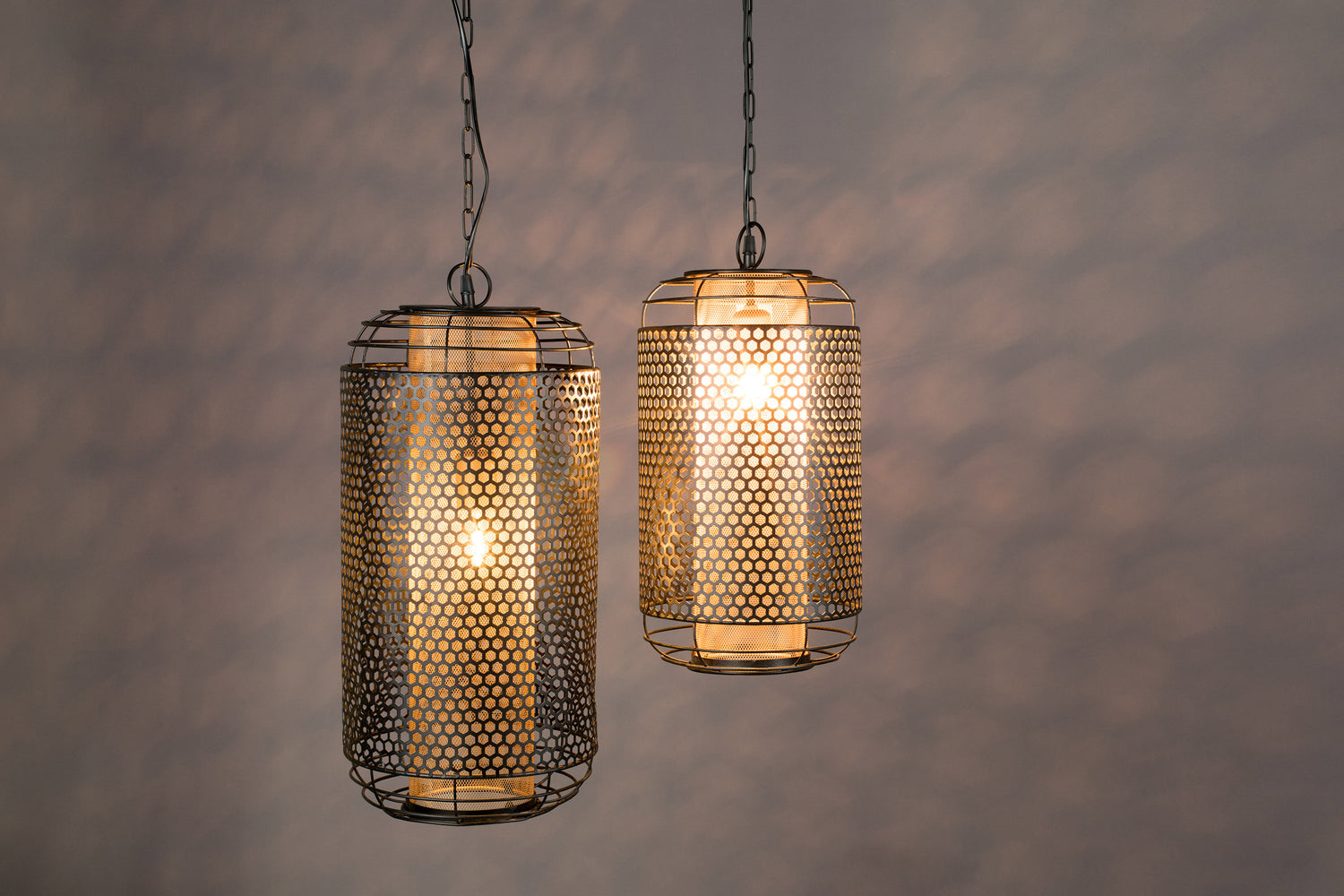 Archer Caged Pendant Lamp - 2 sizes