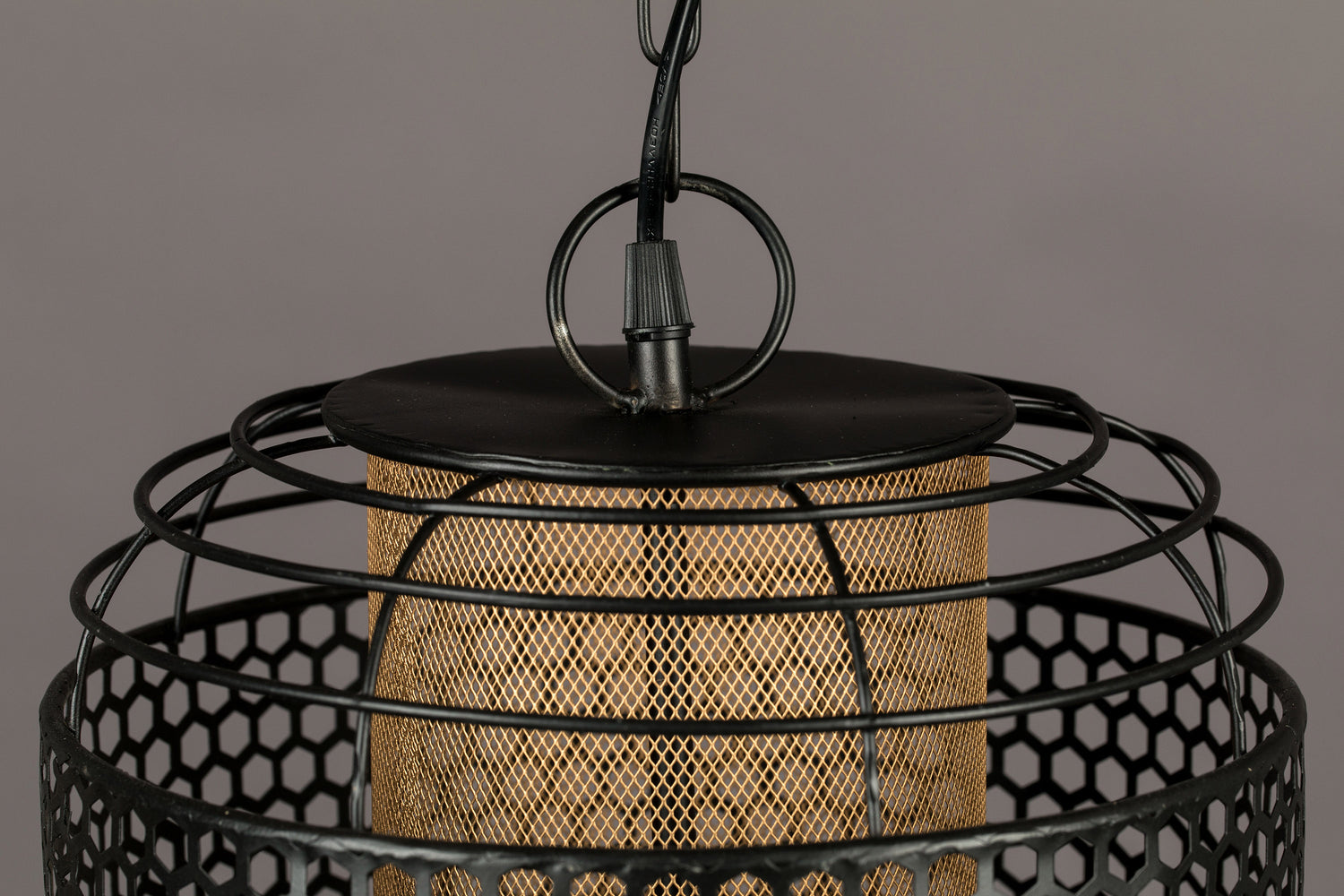 Archer Caged Pendant Lamp - 2 sizes