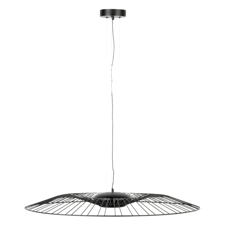 Large Spider Pendant Lamp in Black