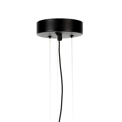 Large Spider Pendant Lamp in Black