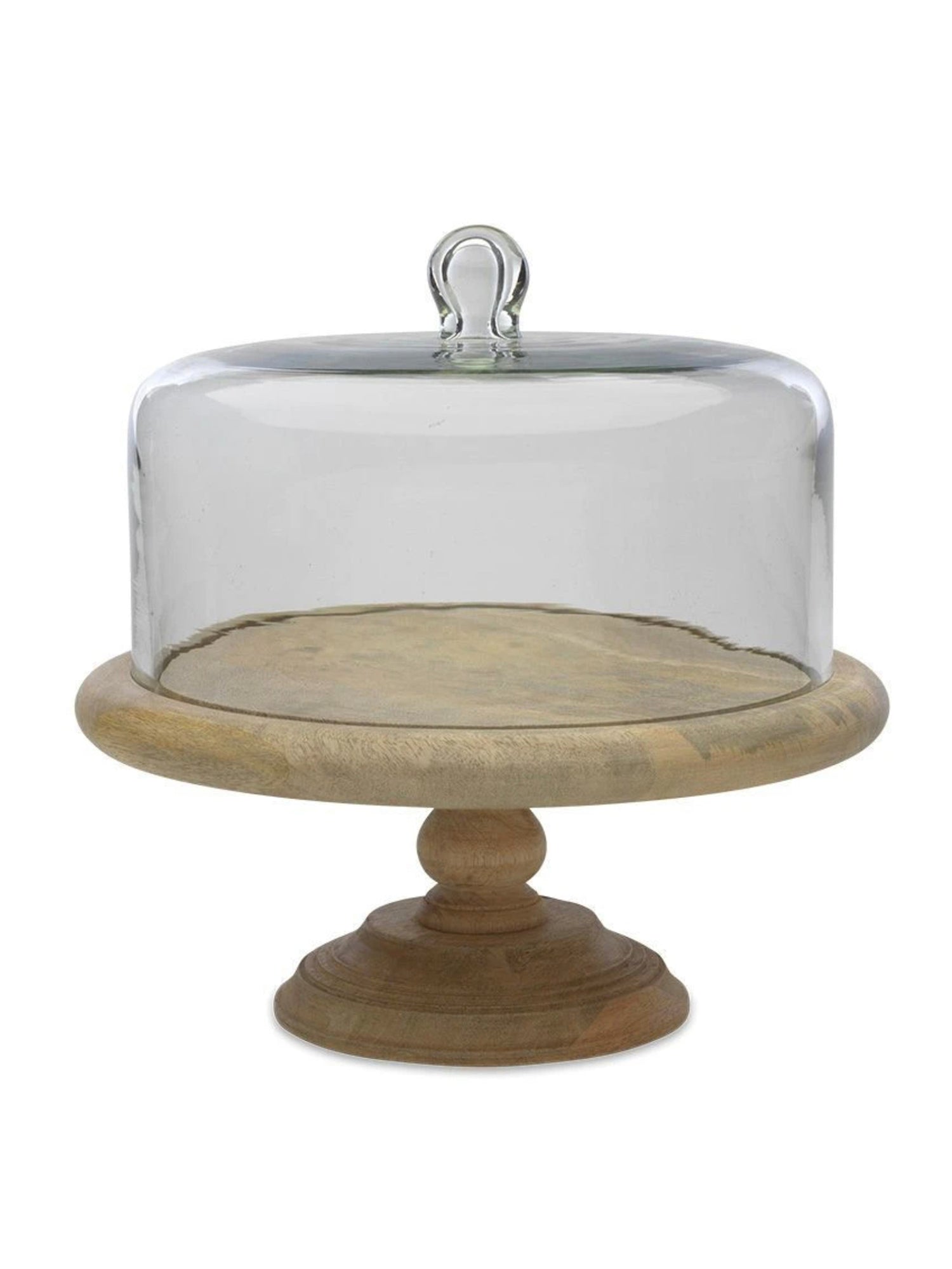 Recycled Glass Dome Cake Stand