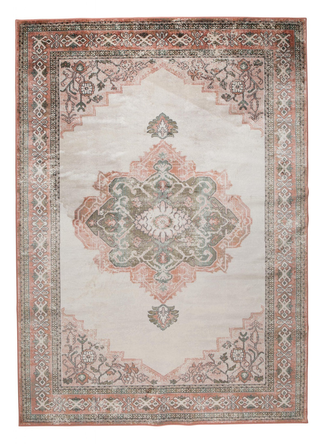 Carpet Mahal Pink/Olive 170x240/200 x 300cm