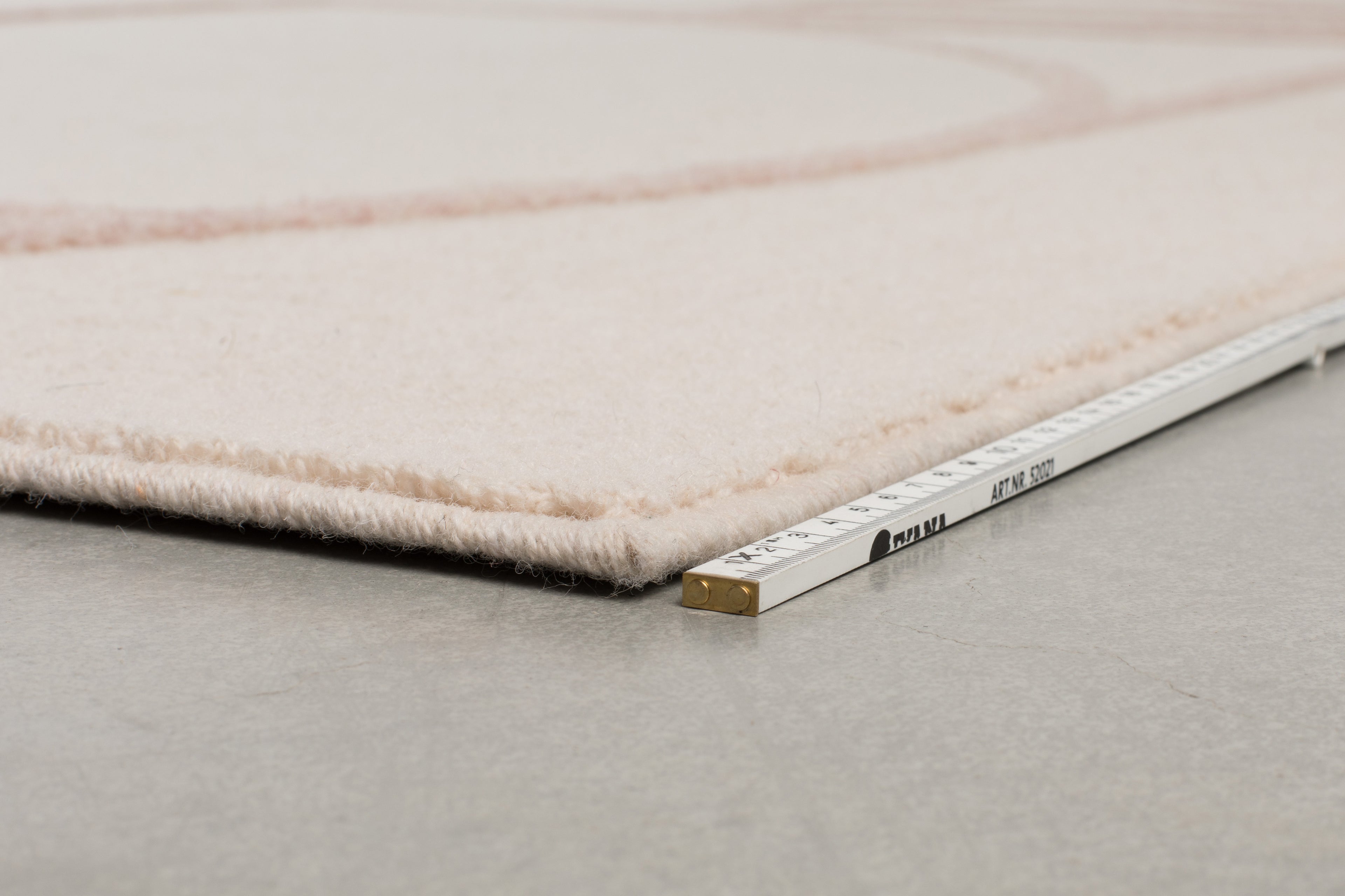 Bliss Carpet in Natural and Pink - 3 Sizes Available