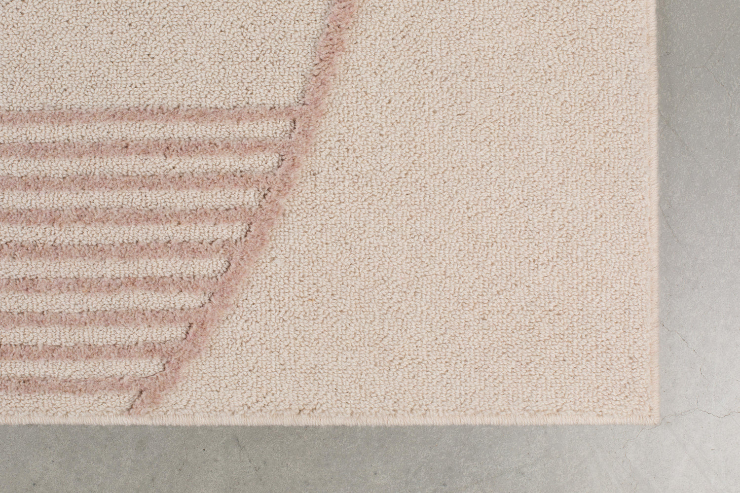 Bliss Carpet in Natural and Pink - 3 Sizes Available