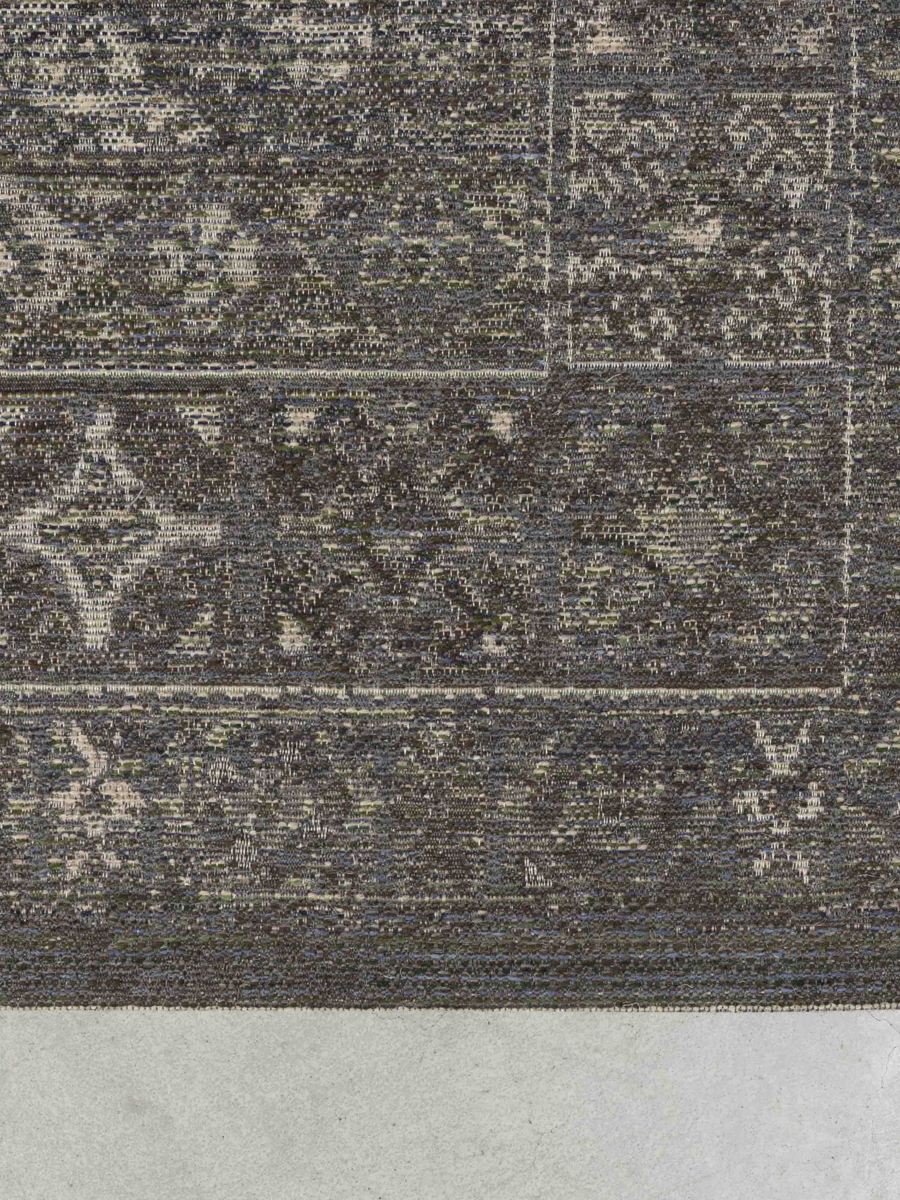 Devon Carpet in Charcoal Green 170 x 240/200x300cm