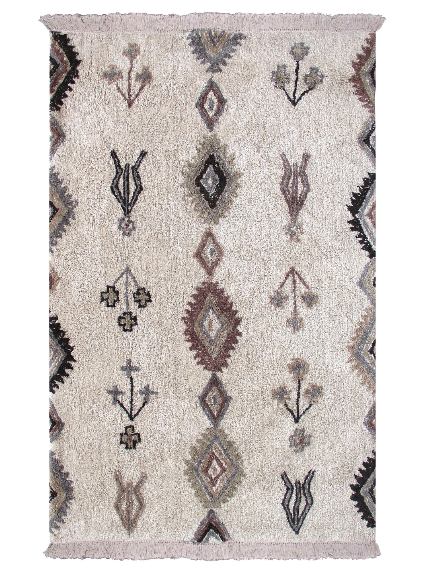 Dawlish Ivory/Multi Berber Rug - 120 x 180