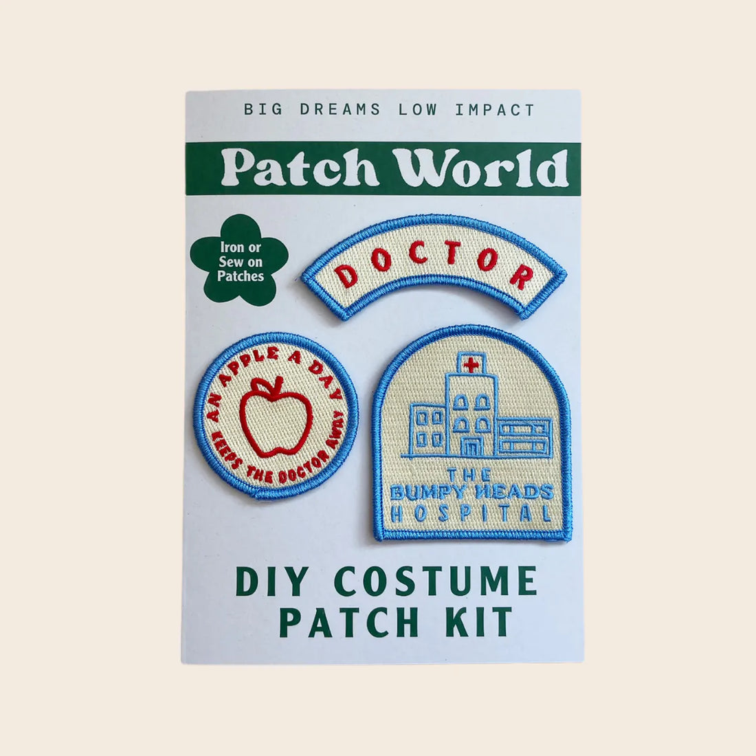 DIY Doctor Patch Costume Kit