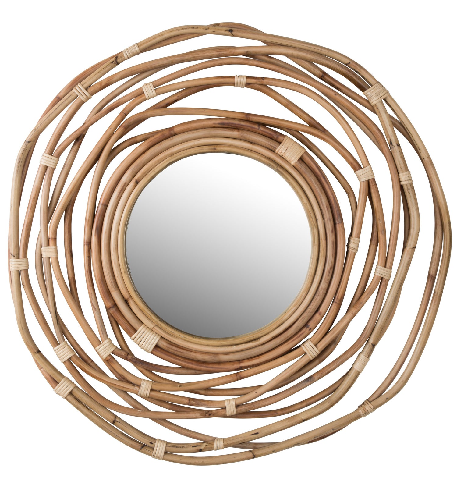 Round Kubu Mirror