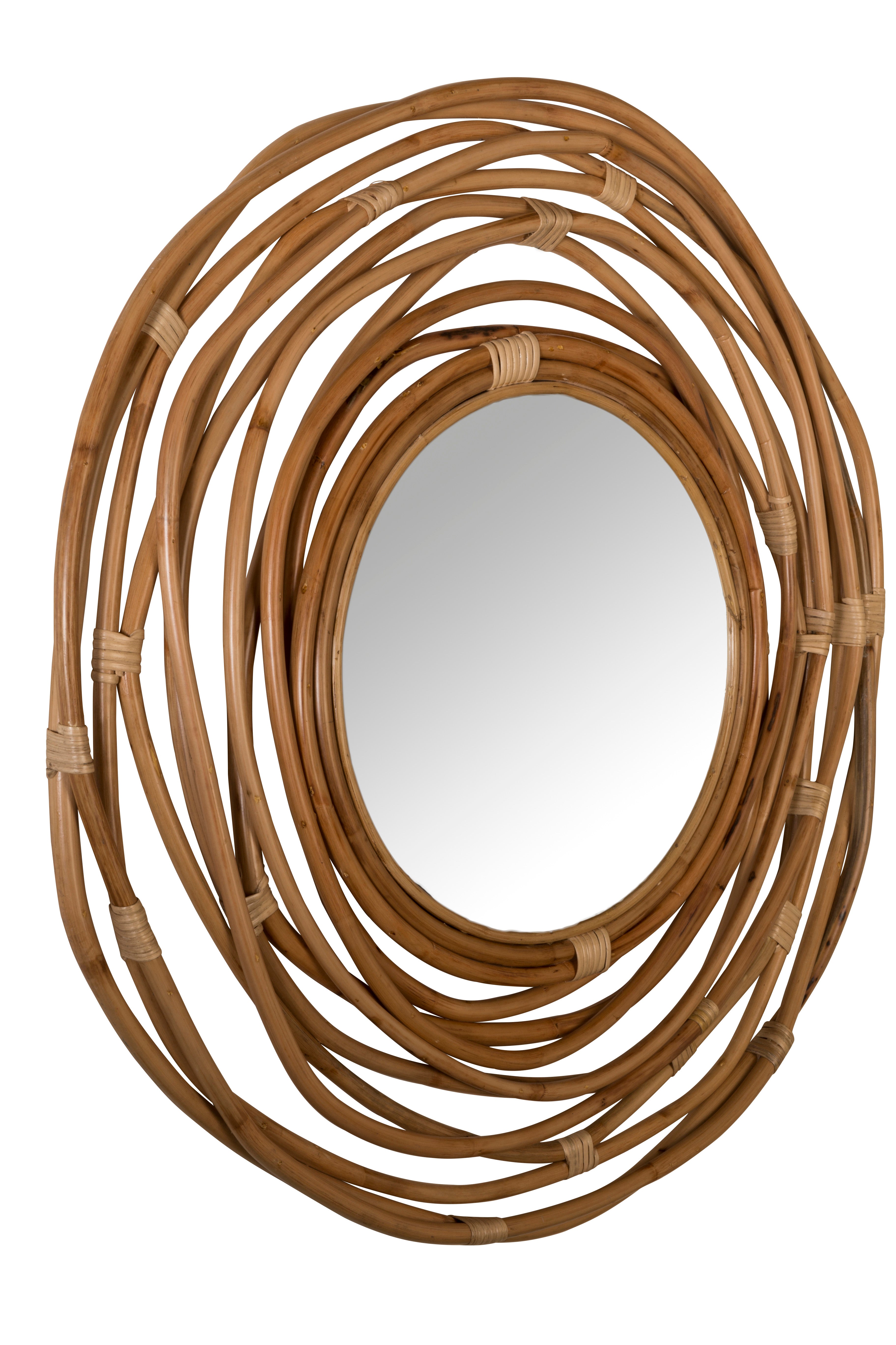 Round Kubu Mirror