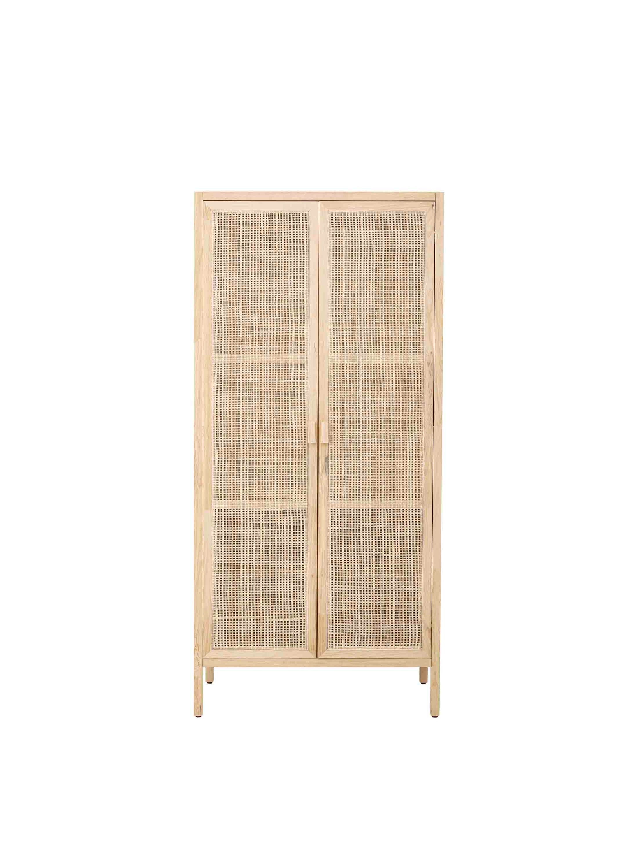 Marikka Rattan Cabinet in Natural Pine 180