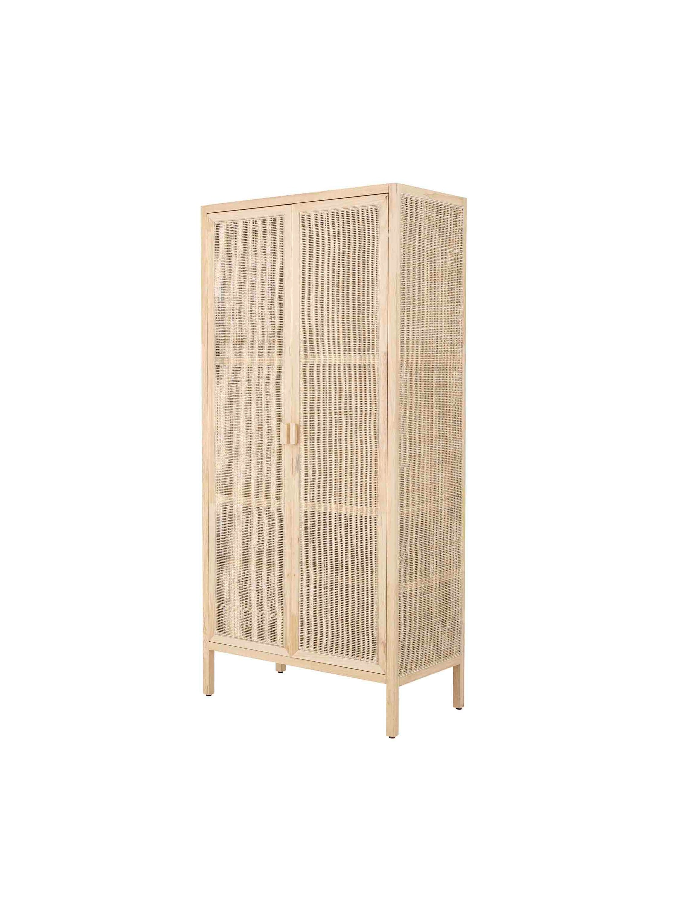 Marikka Rattan Cabinet in Natural Pine 180