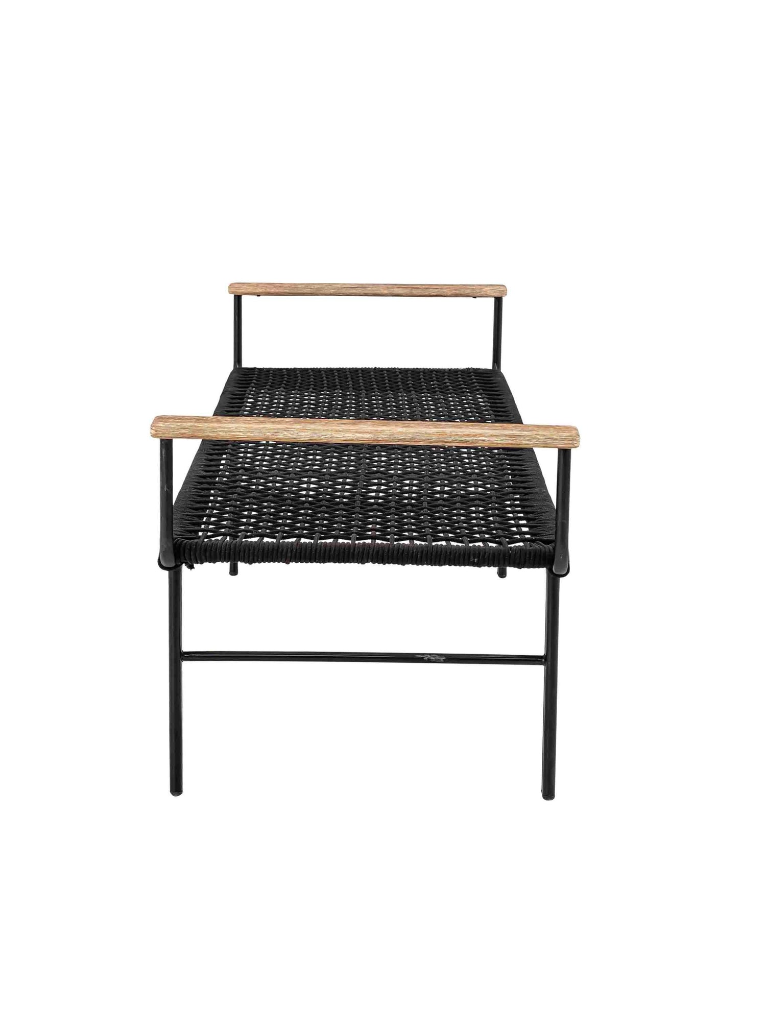 Mundo Outdoor Garden Bench Black