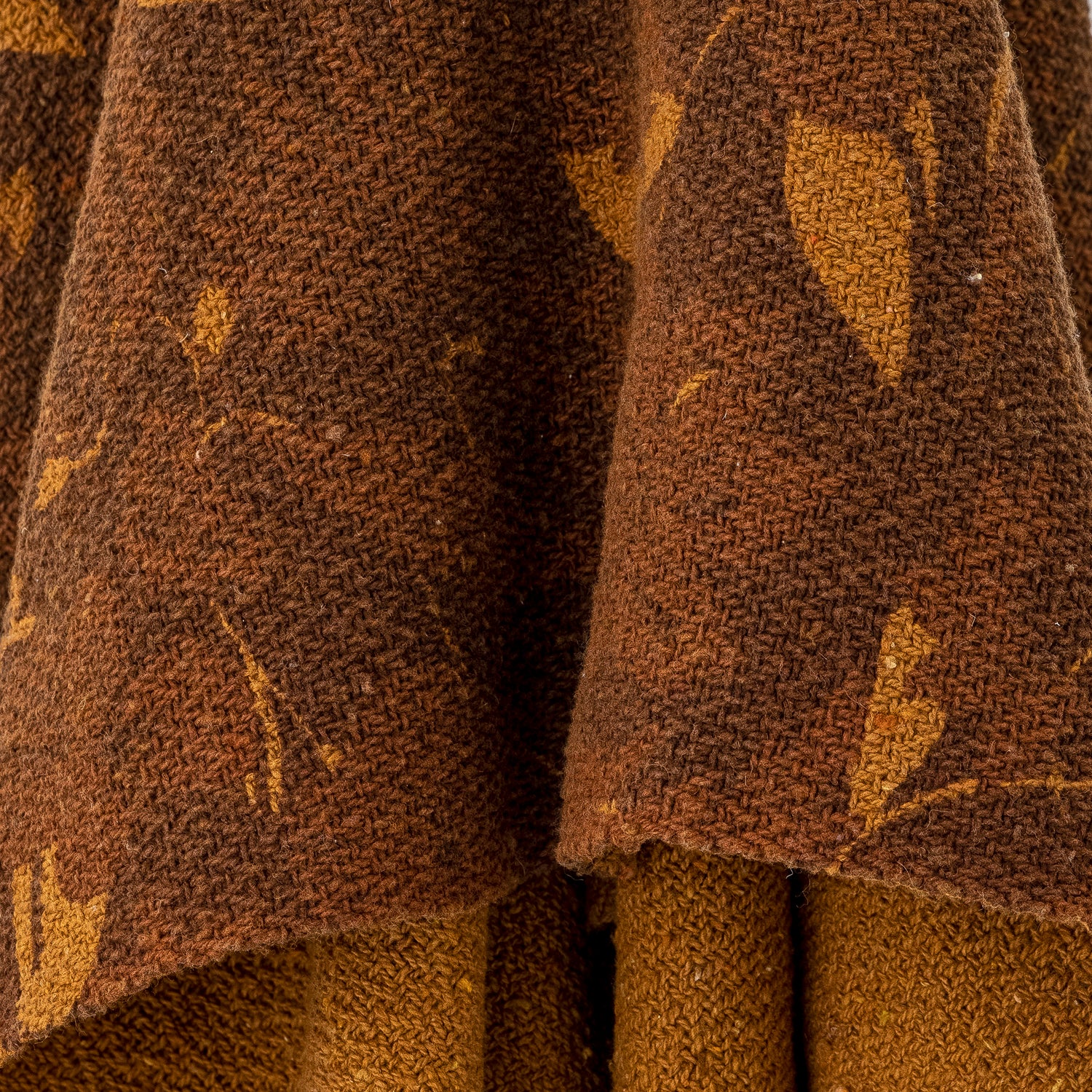 Gana Brown Recycled Cotton Throw