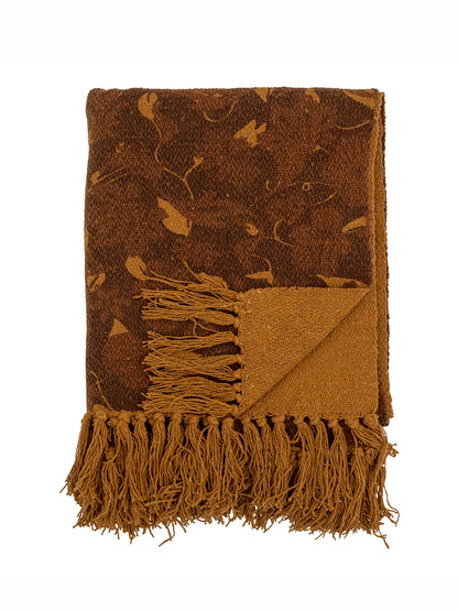 Gana Brown Recycled Cotton Throw