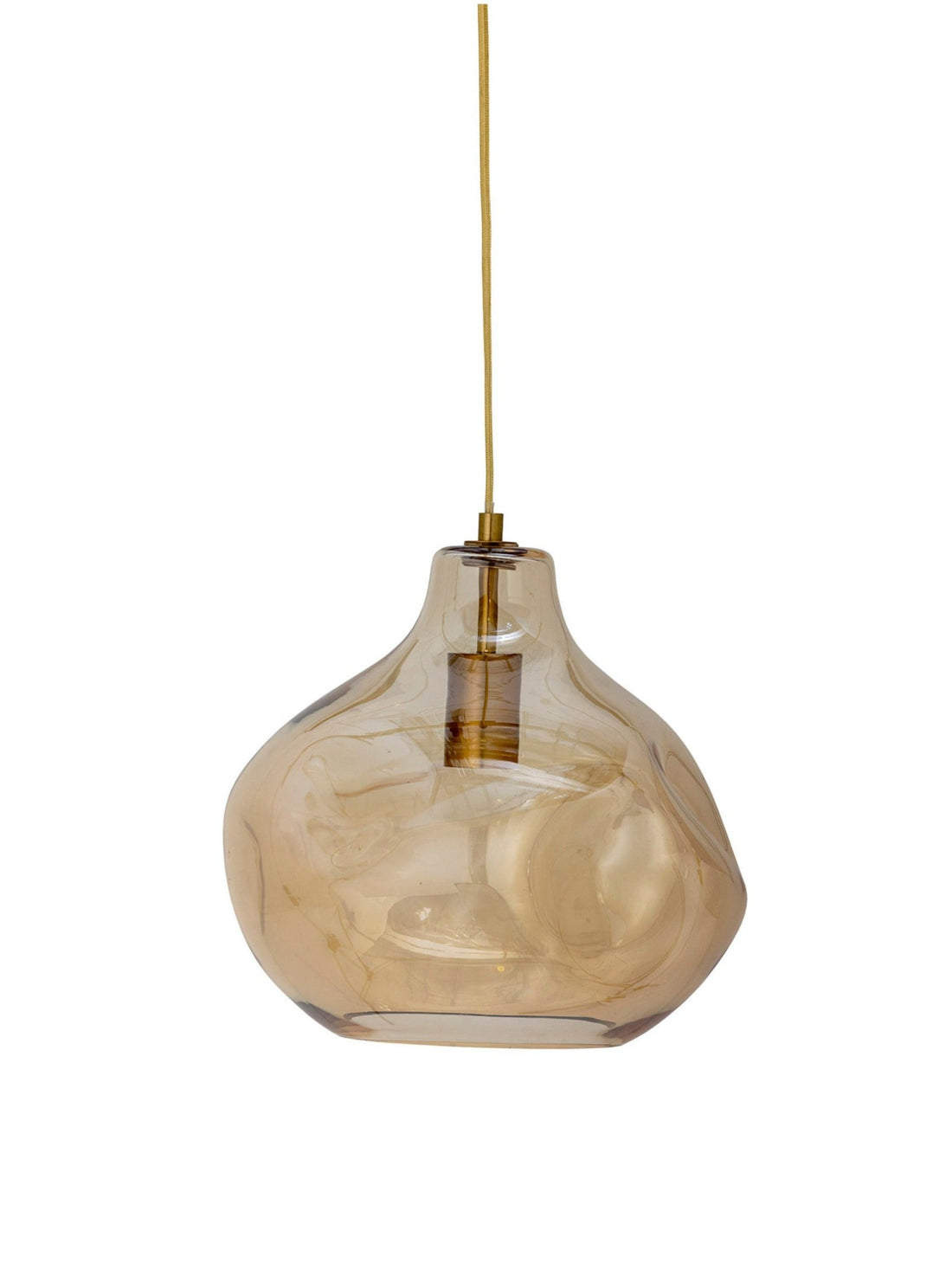 Brown Glass Azizi Pendant Lamp