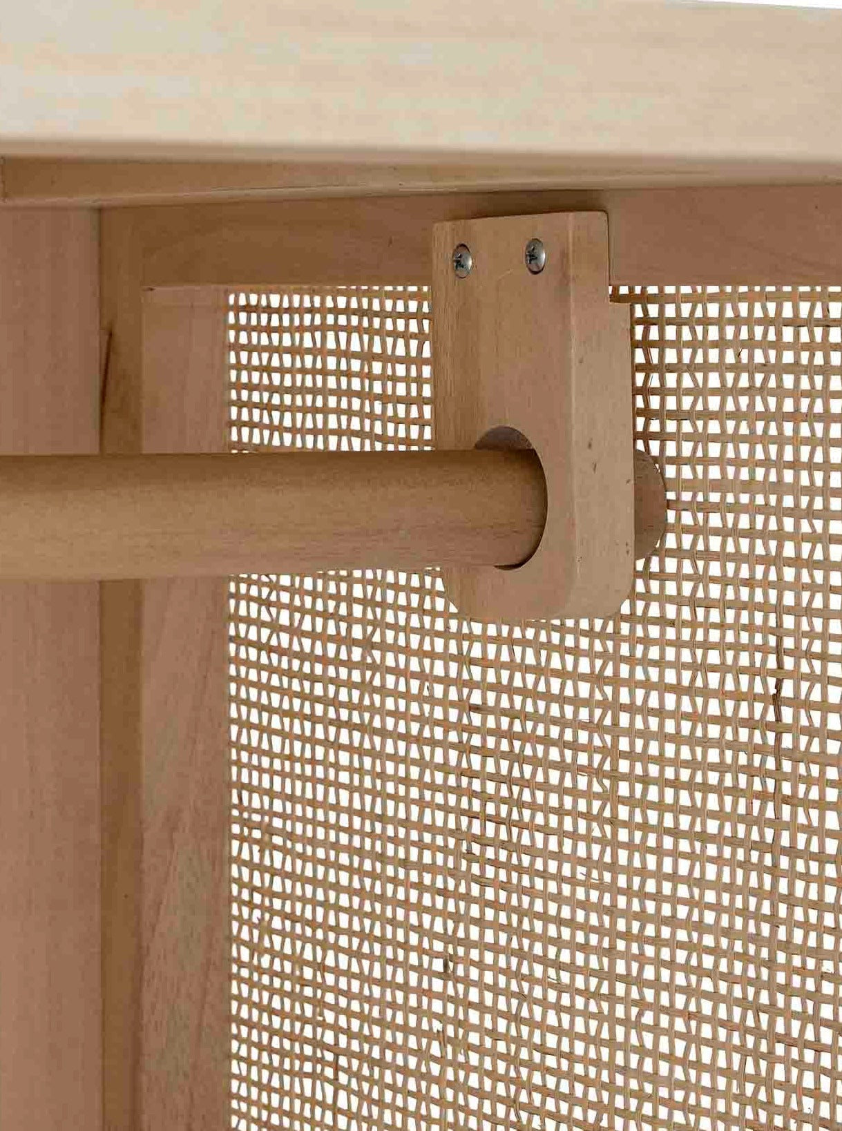 Marikka Rattan Cabinet in Natural Pine 180