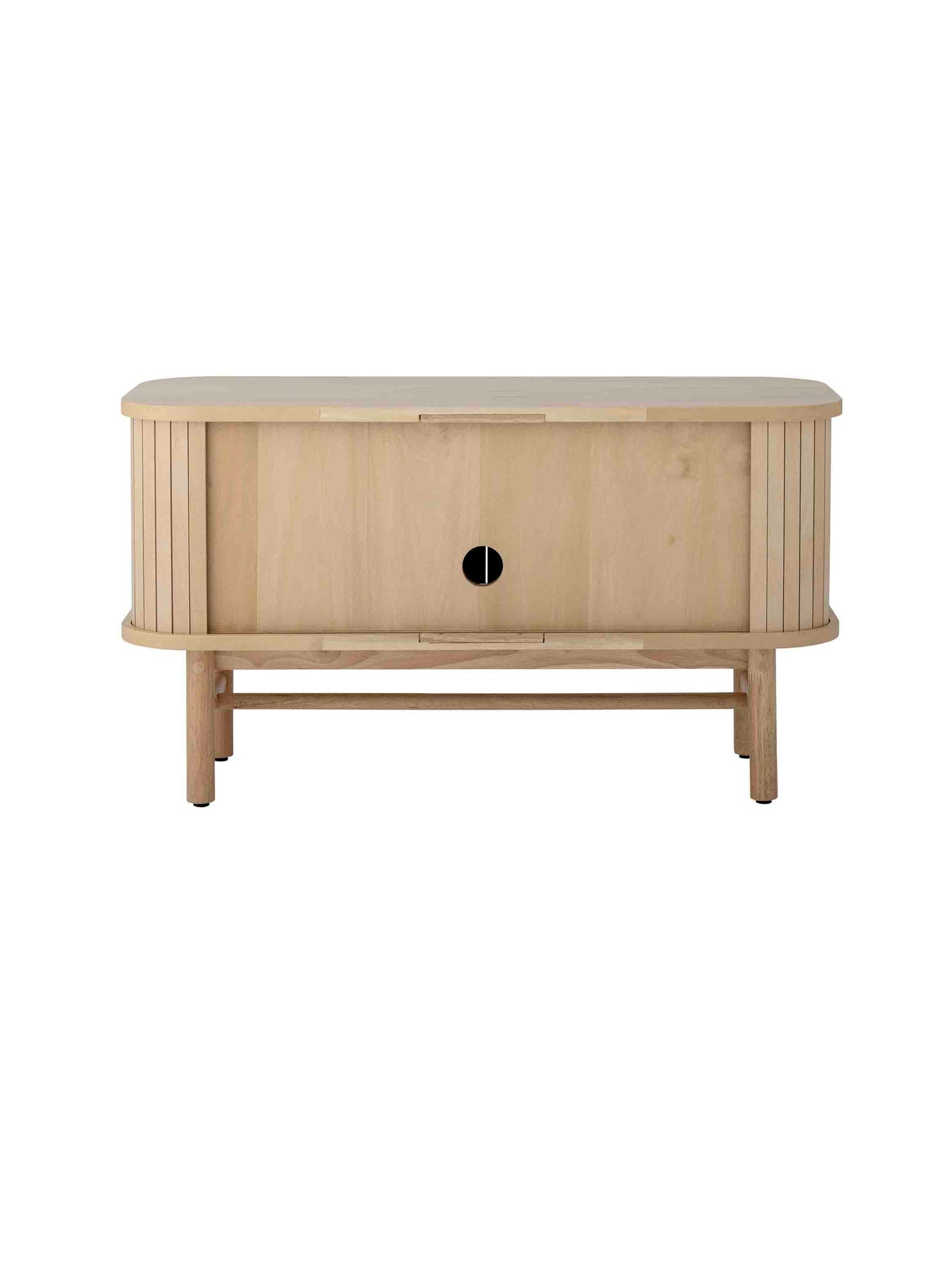 Lex Cabinet in Natural Rubber Wood