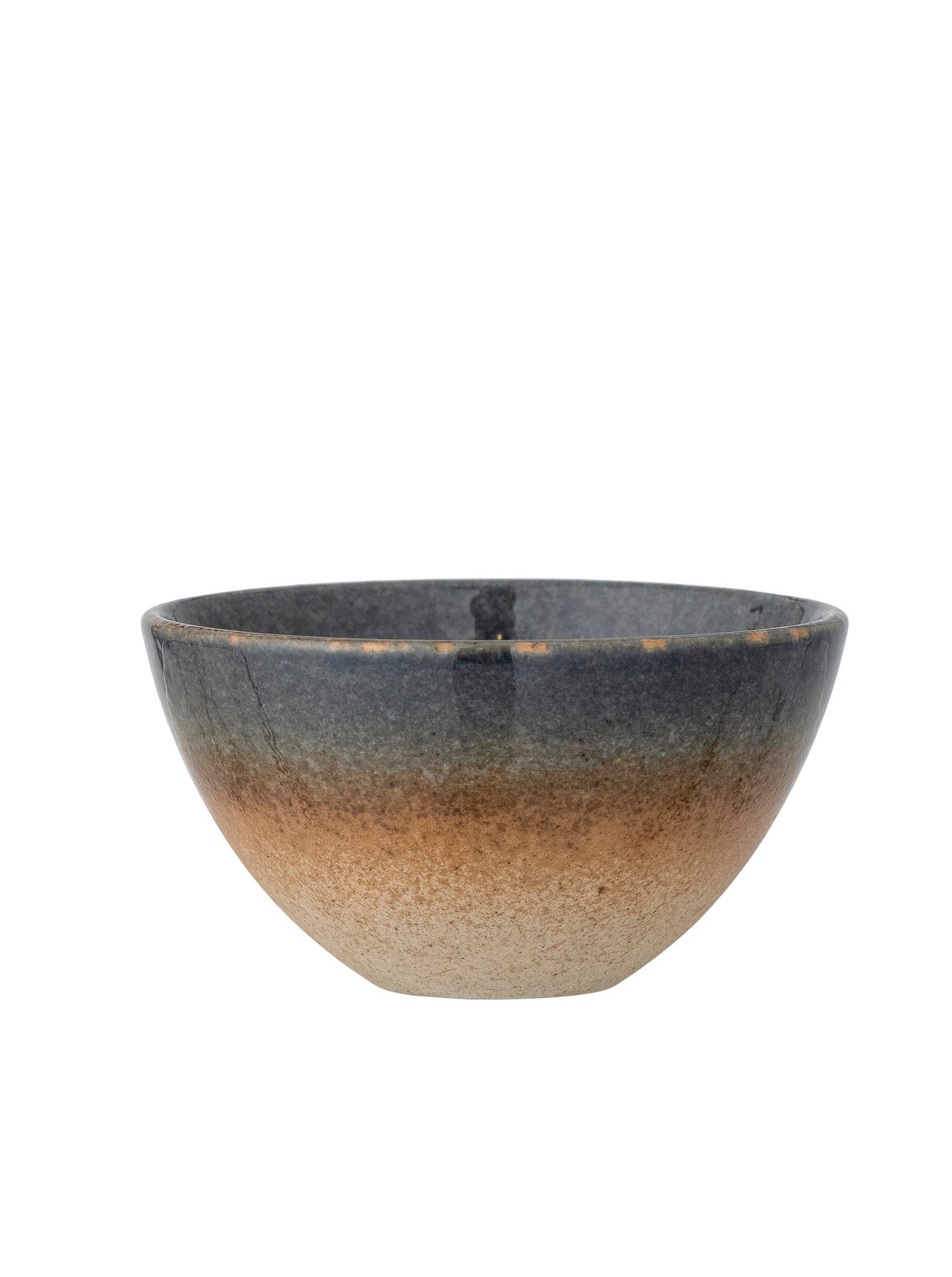 Aura Porcelain Bowl in Natural &amp; Blue