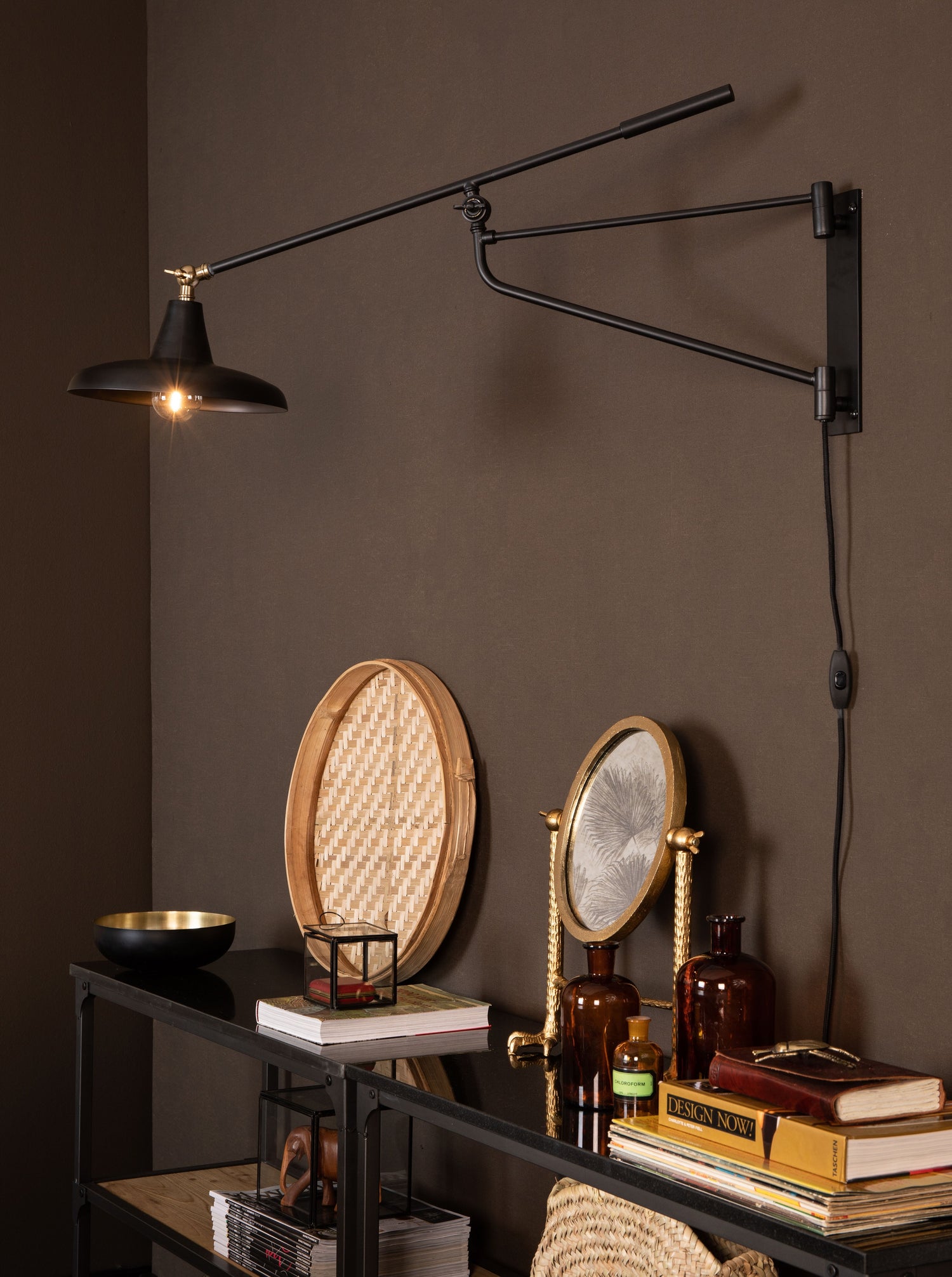 Hector Wall Lamp Black