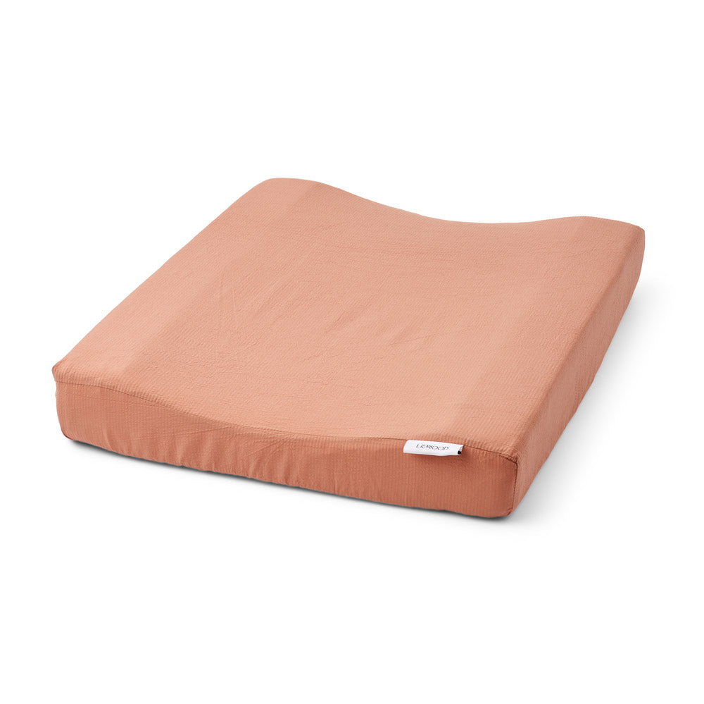 Cliff Muslin Changing Mat Cover - Tuscany Rose