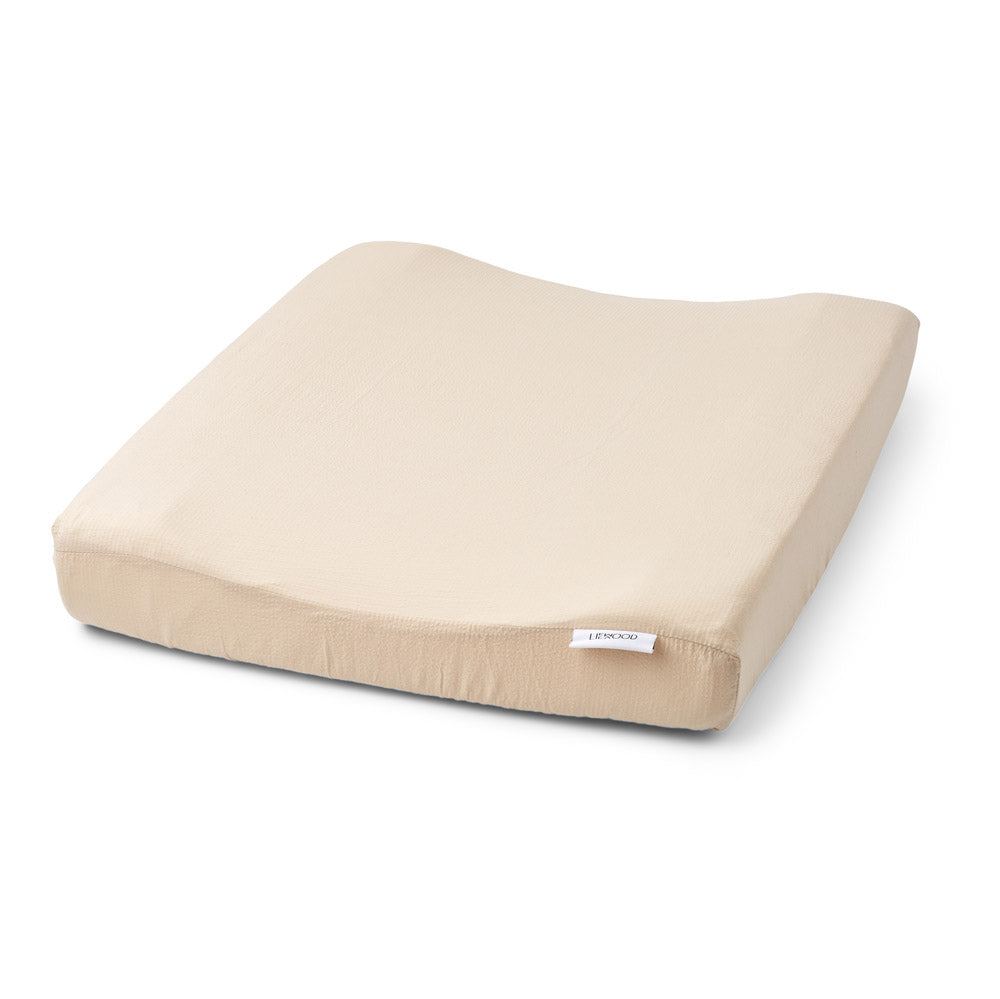 Cliff Muslin Changing Mat Cover - Sandy