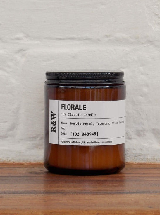 Classic Florale/ Neroli Petal, Tuberose, White Jasmine / Soy Candle 7.6oz