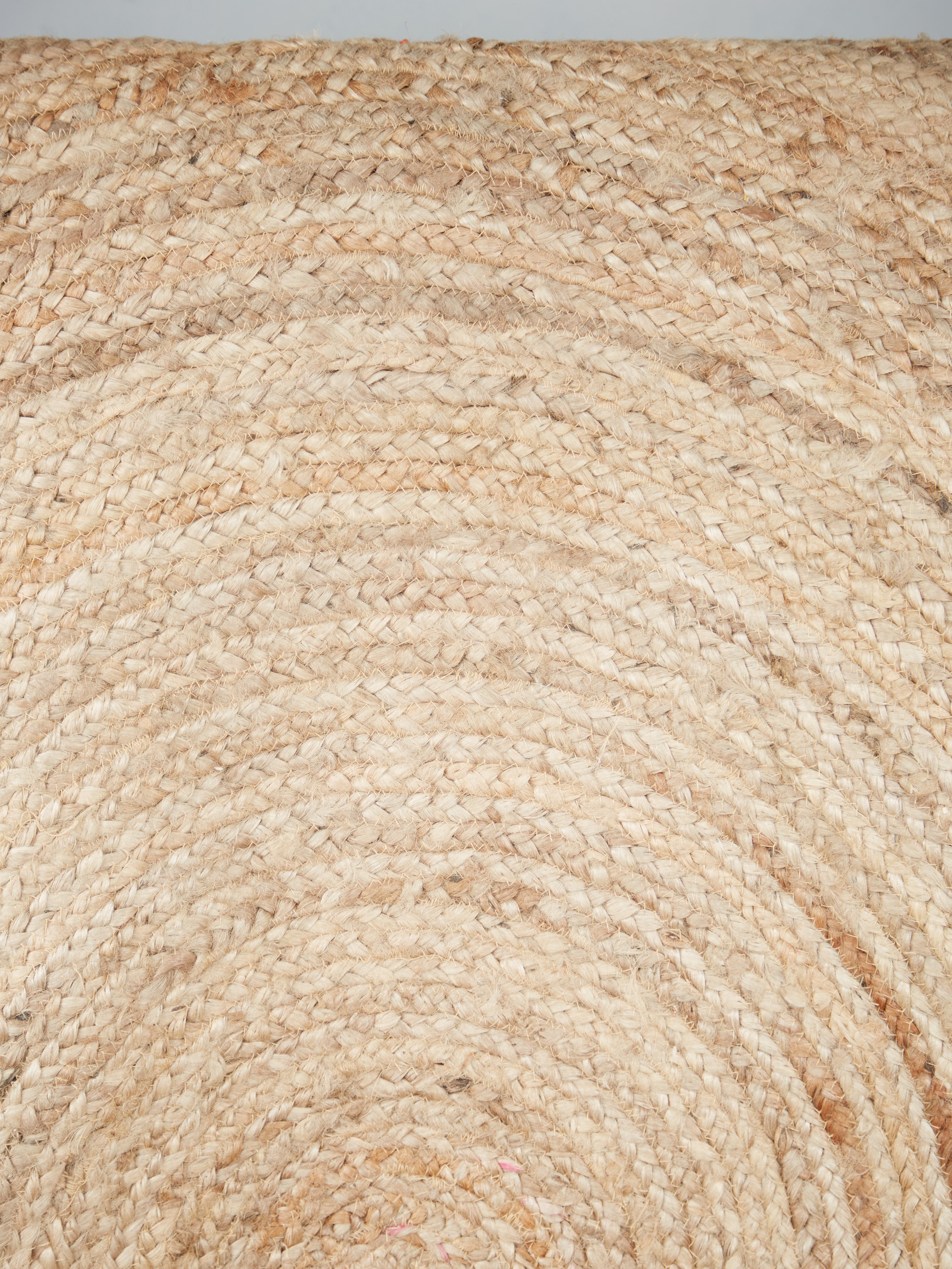 Natural Round Jute Rug - 150cm