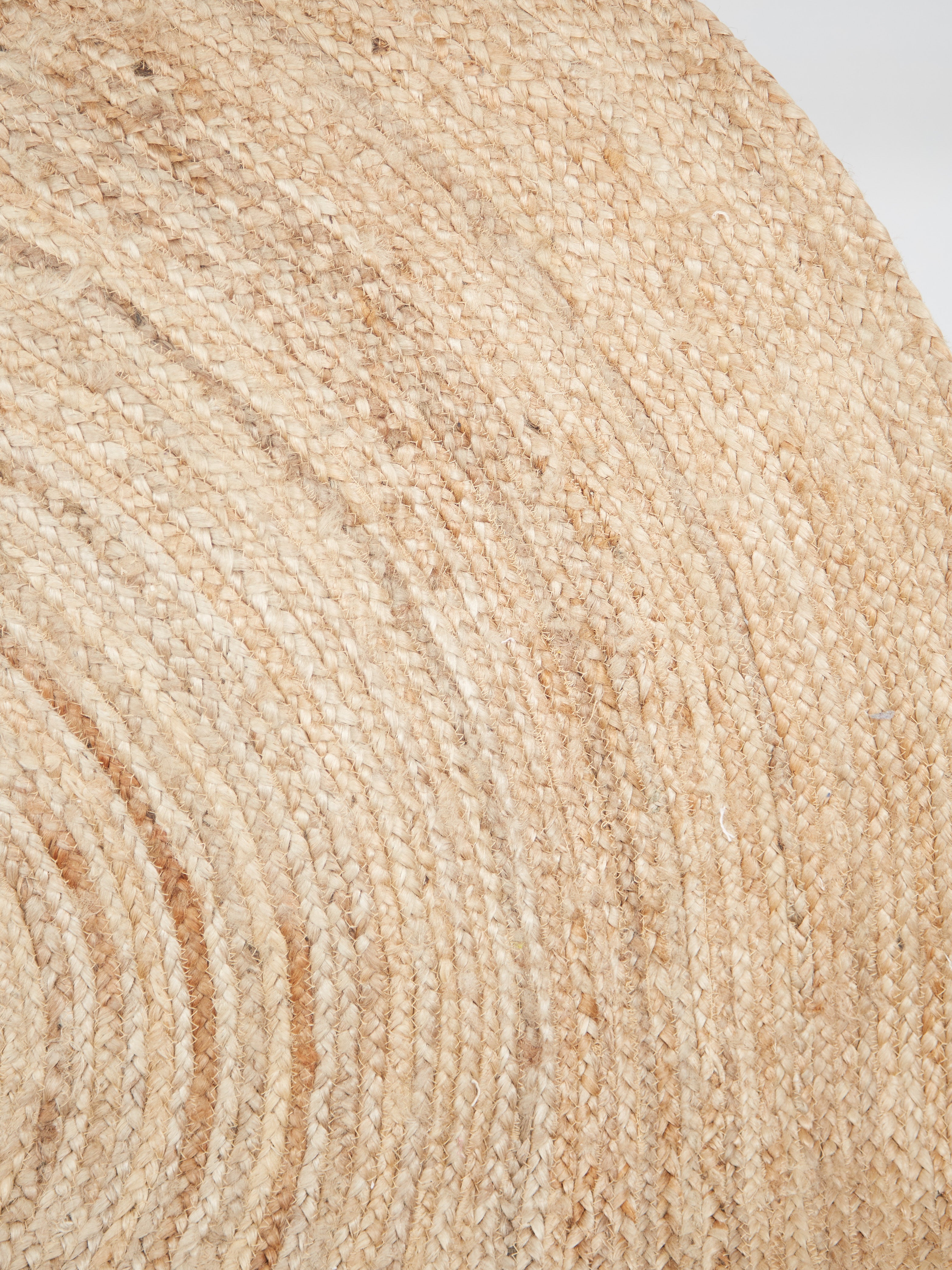 Natural Round Jute Rug - 150cm