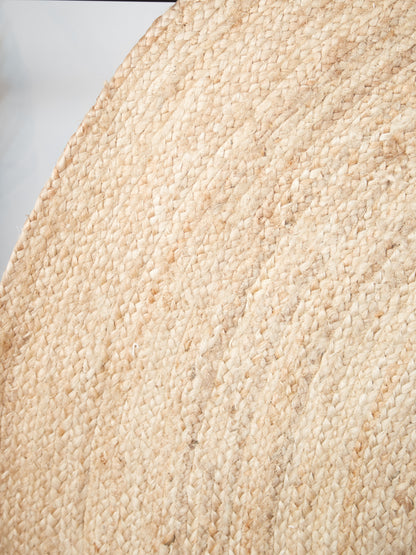 Natural Round Jute Rug - 150cm