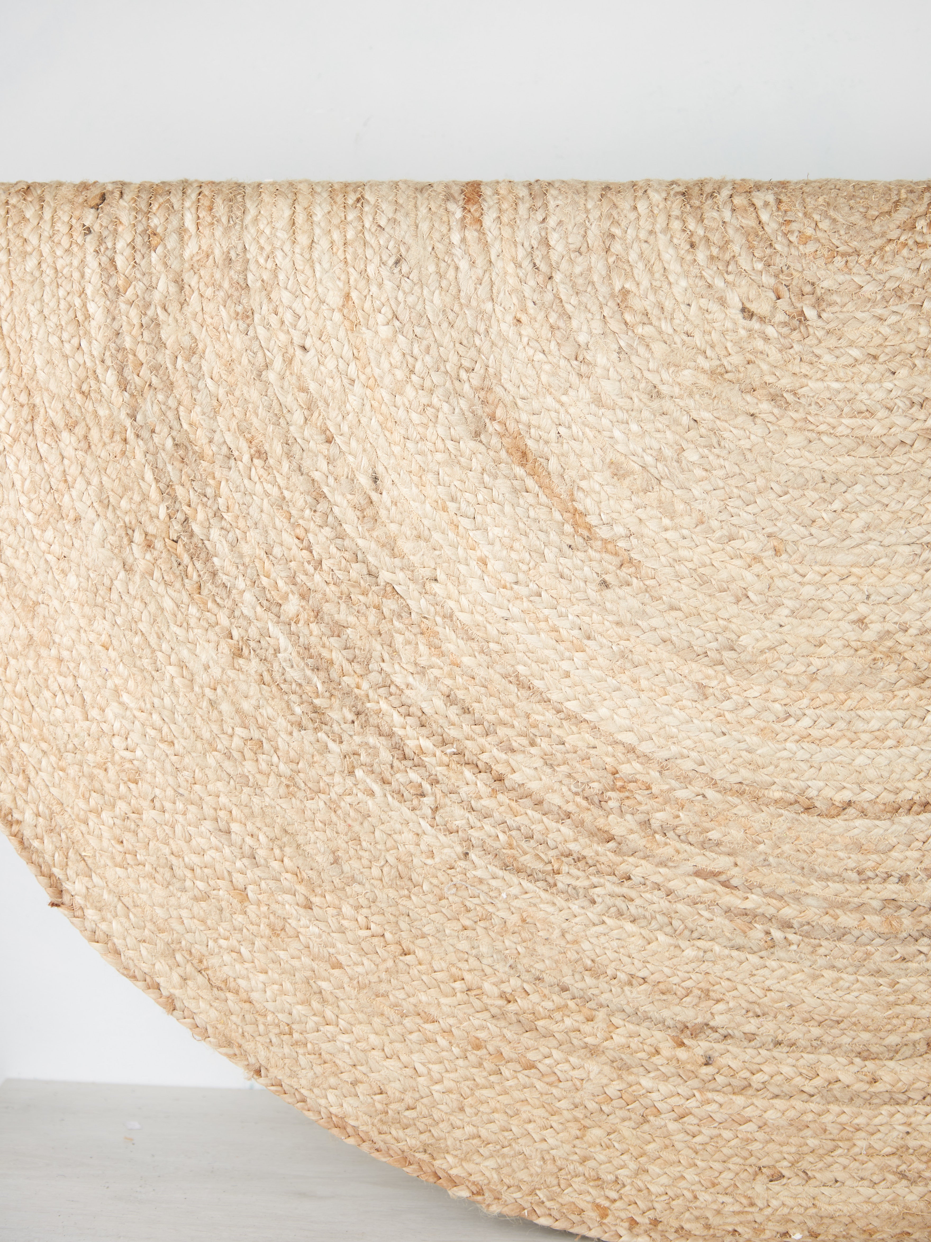 Natural Round Jute Rug - 150cm