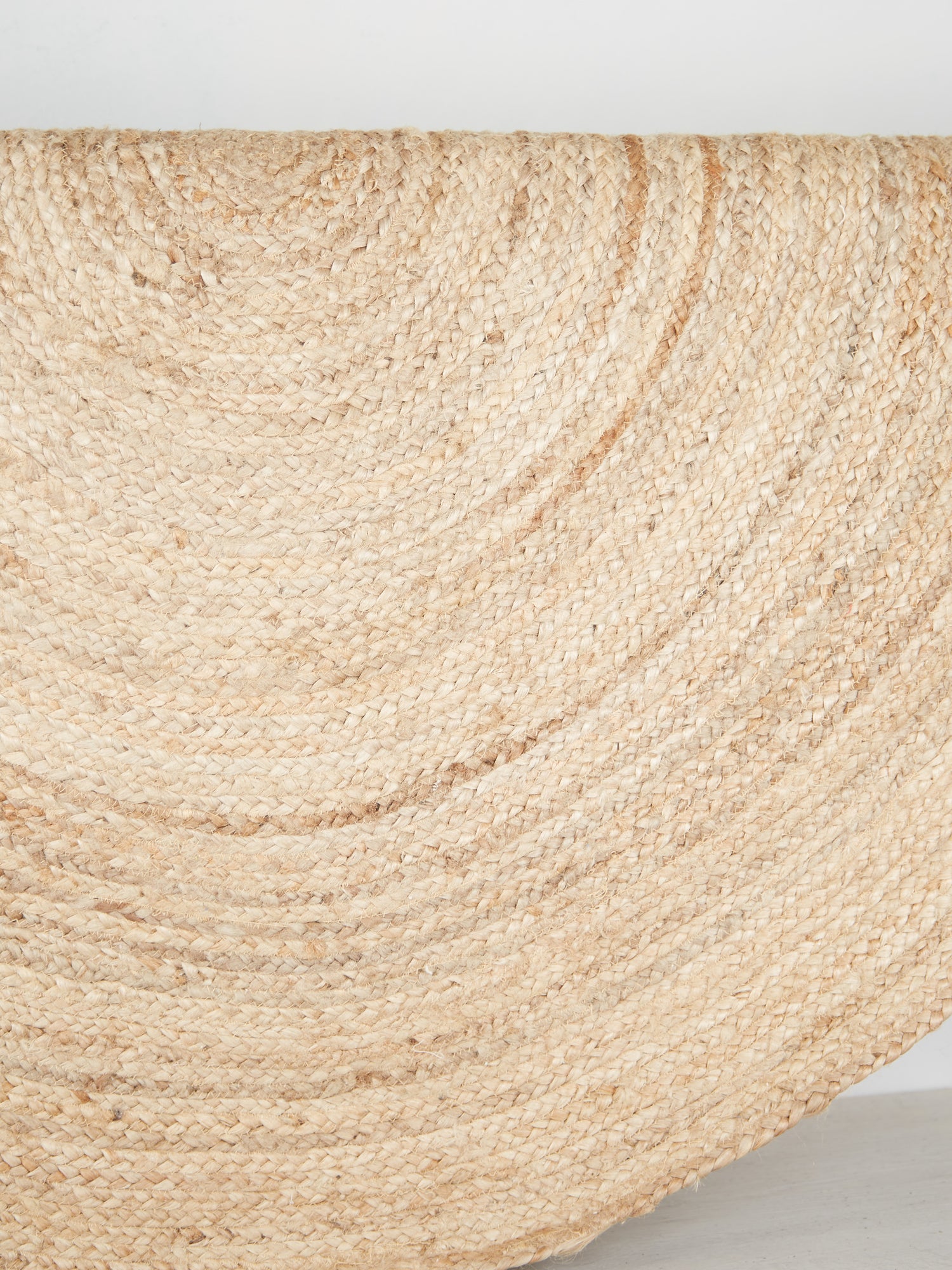 Natural Round Jute Rug - 150cm