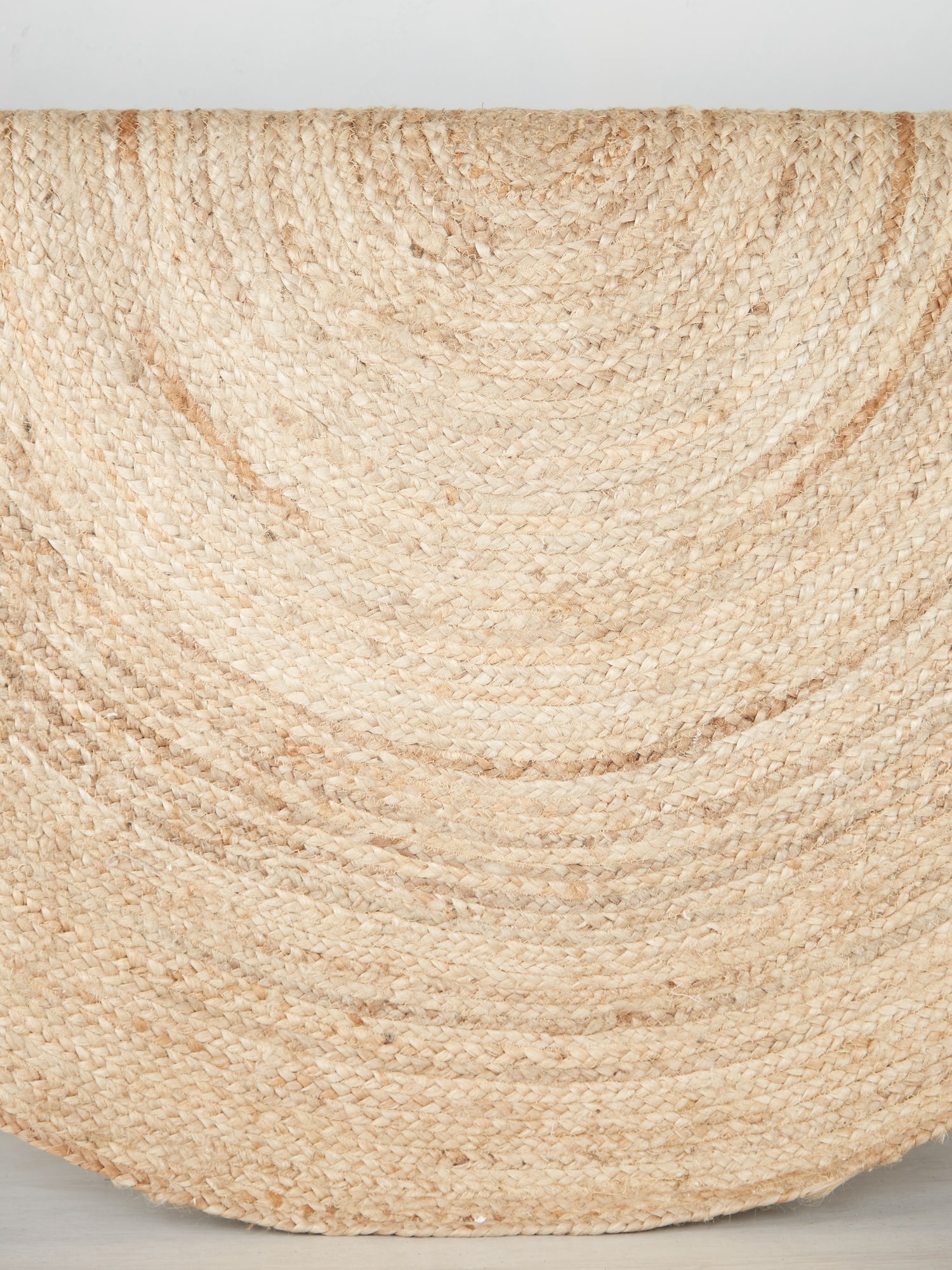 Natural Round Jute Rug - 150cm