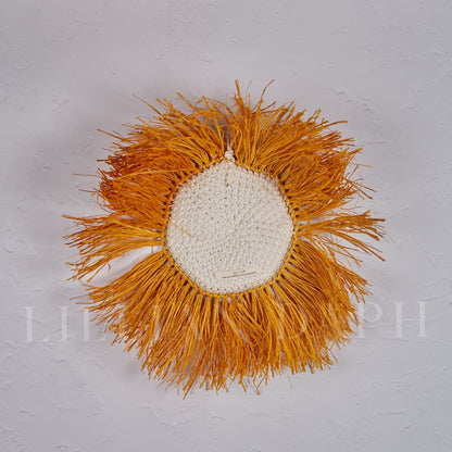 Crochet Lion Mustard