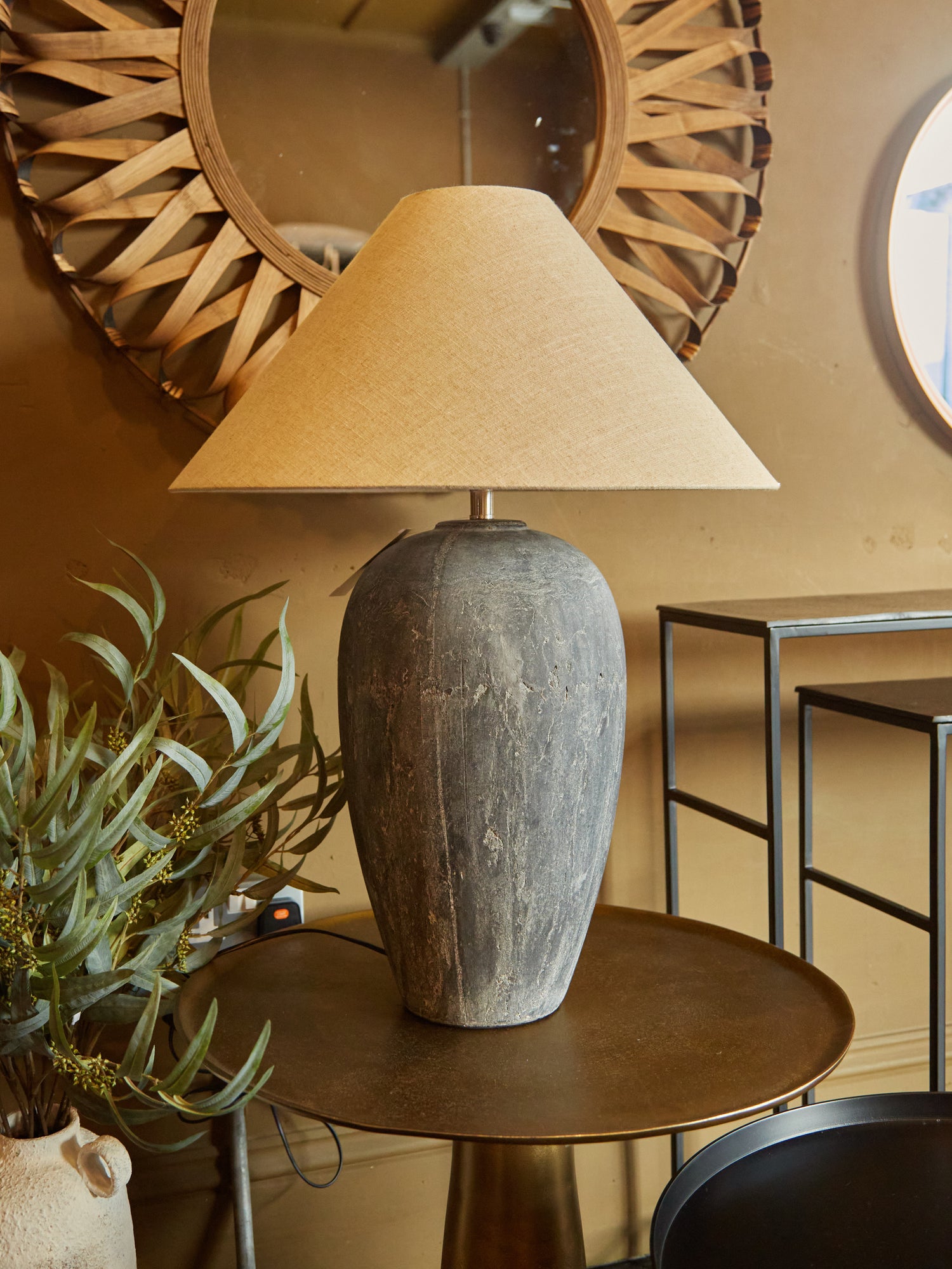 Annan Concrete Washed Lamp