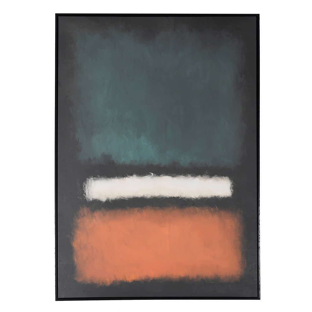 Blur Abstract Framed Canvas