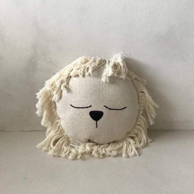 Crochet Lion Cushion - Small