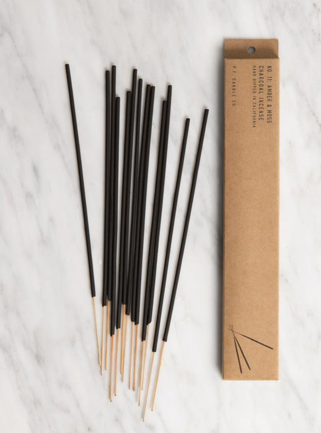 Amber &amp; Moss Incense Sticks