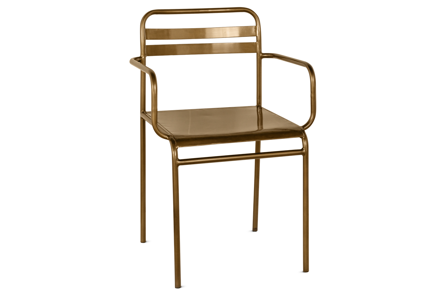 Kamarda Dark Brass Dining Chair