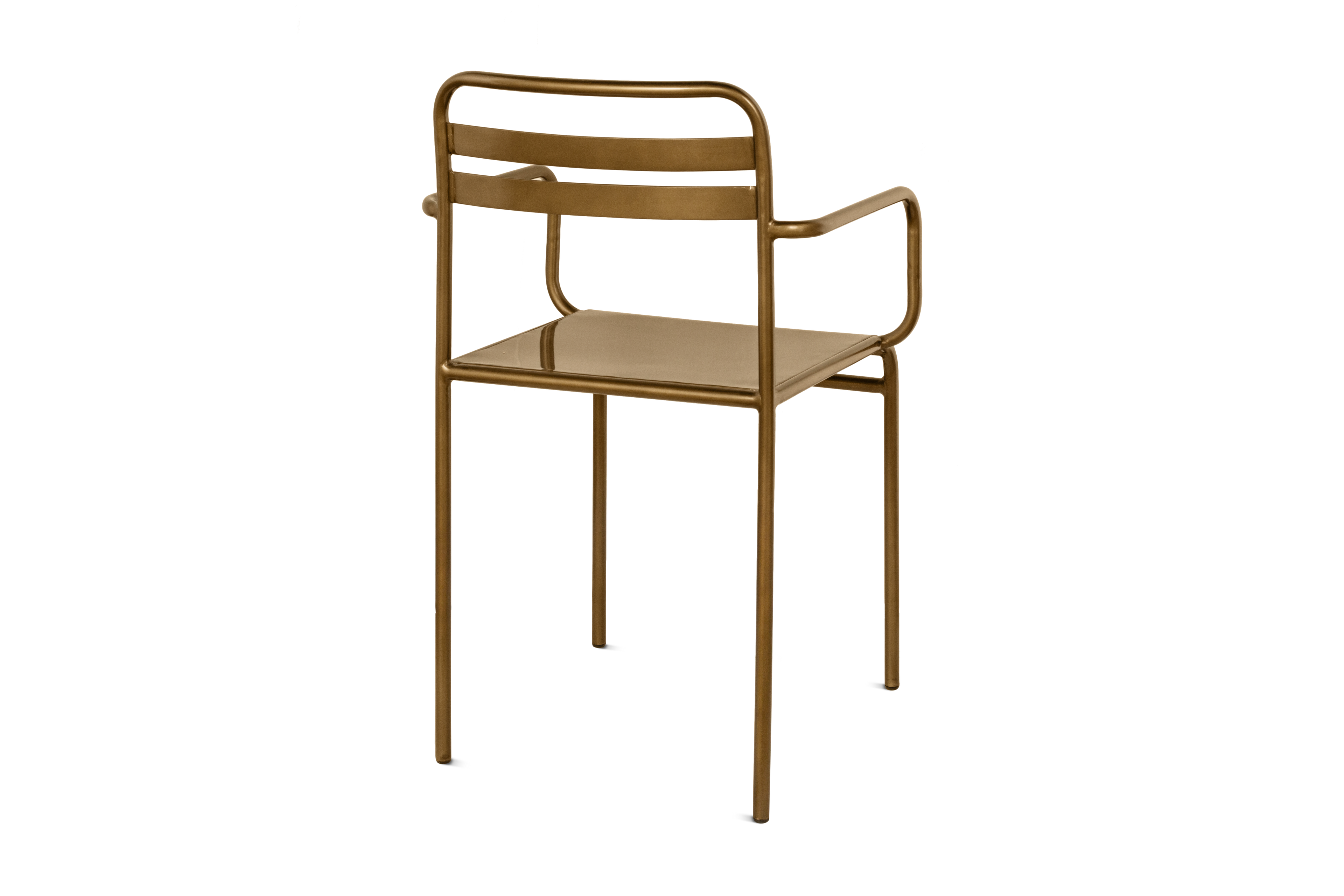 Kamarda Dark Brass Dining Chair