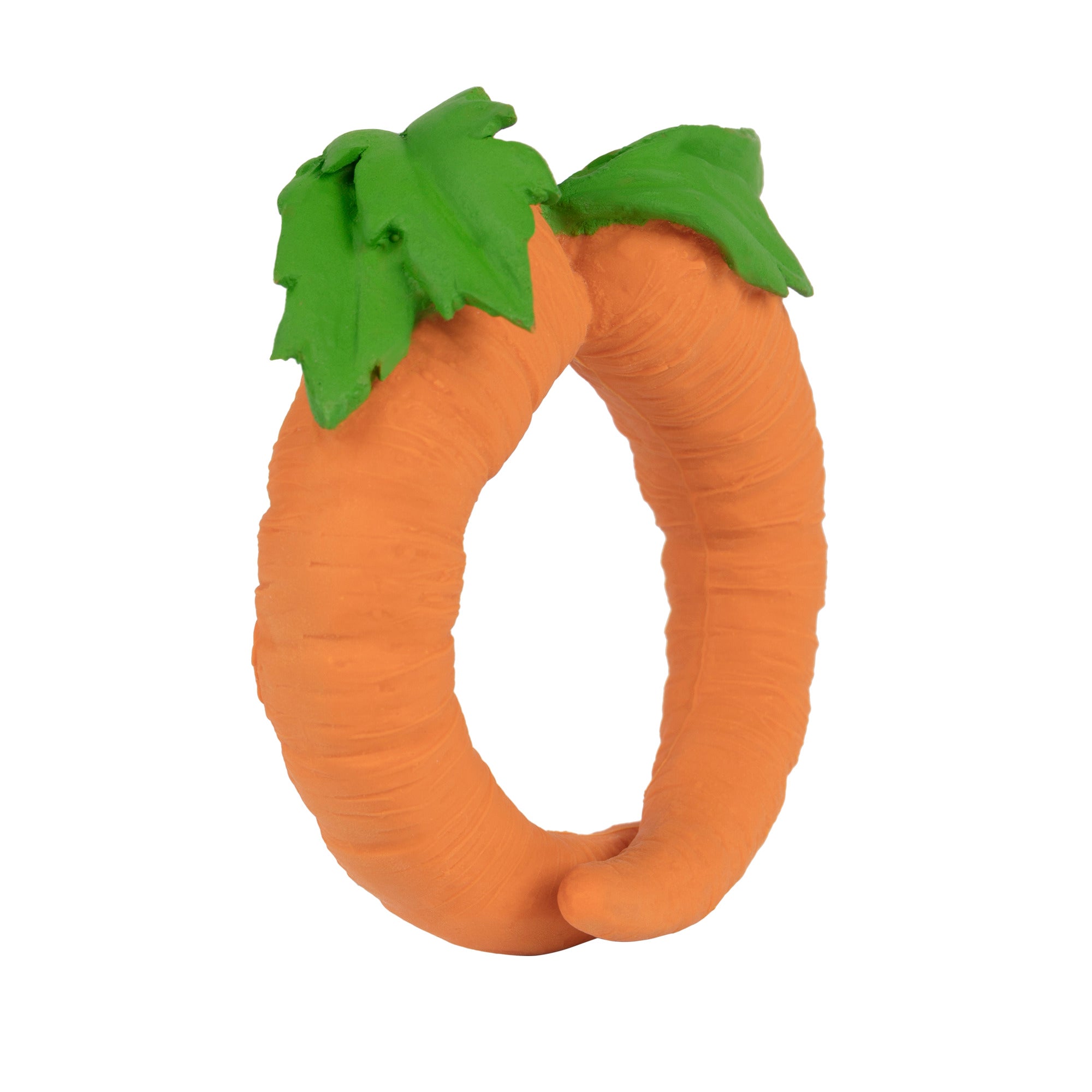 Cathy the Carrot Natural Rubber Teething Bracelet &amp; Bath Toy