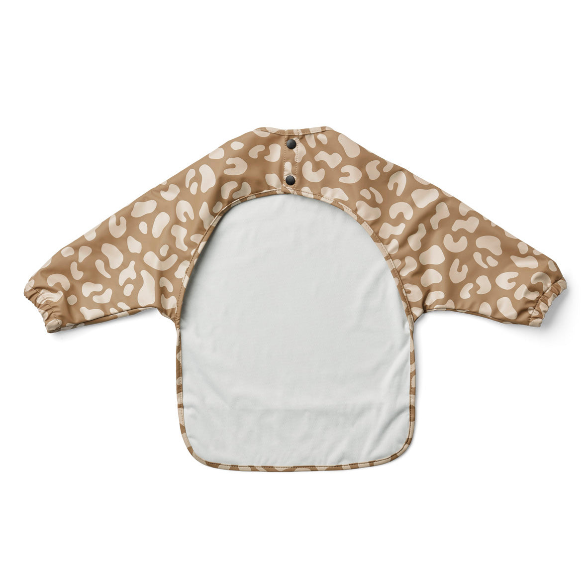 Merle Recycled Polyester Cape Bib in Mega Leo/Oat Mix