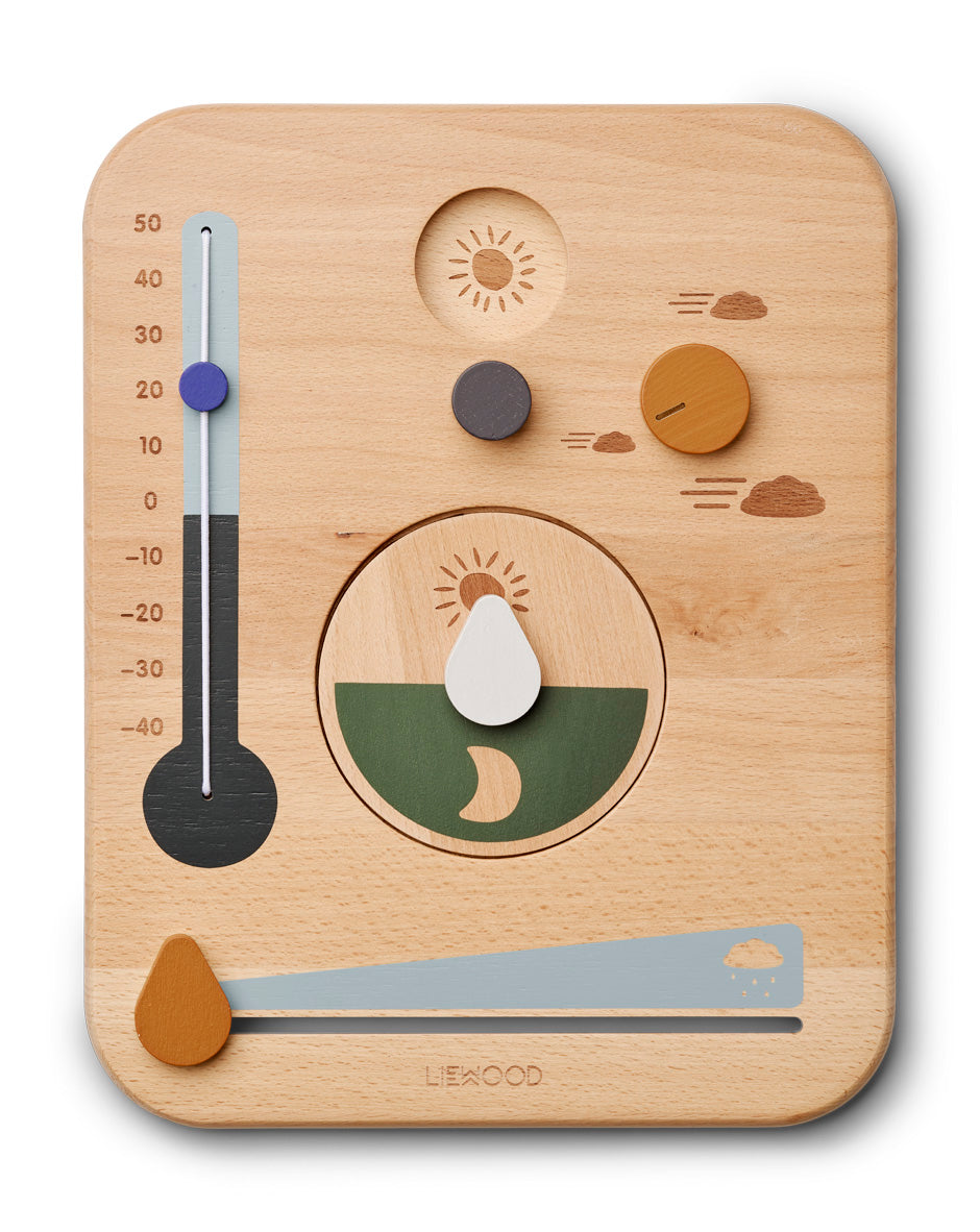 Piet Wooden Toy Weather Station