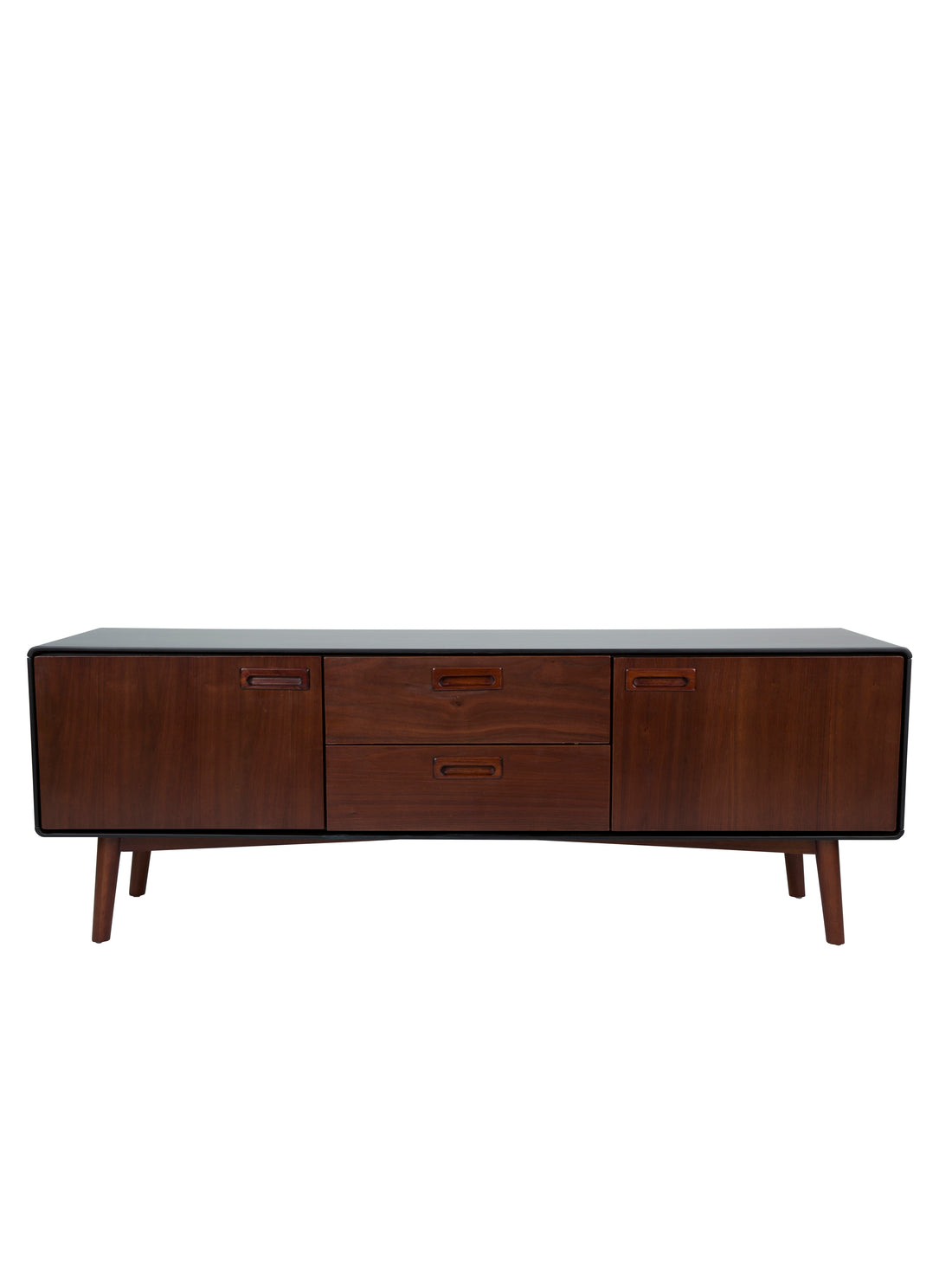 Julian Mid-Century Style Wooden Sideboard - Low