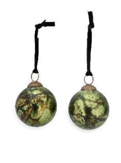 Jalshara Round Bauble in Moss